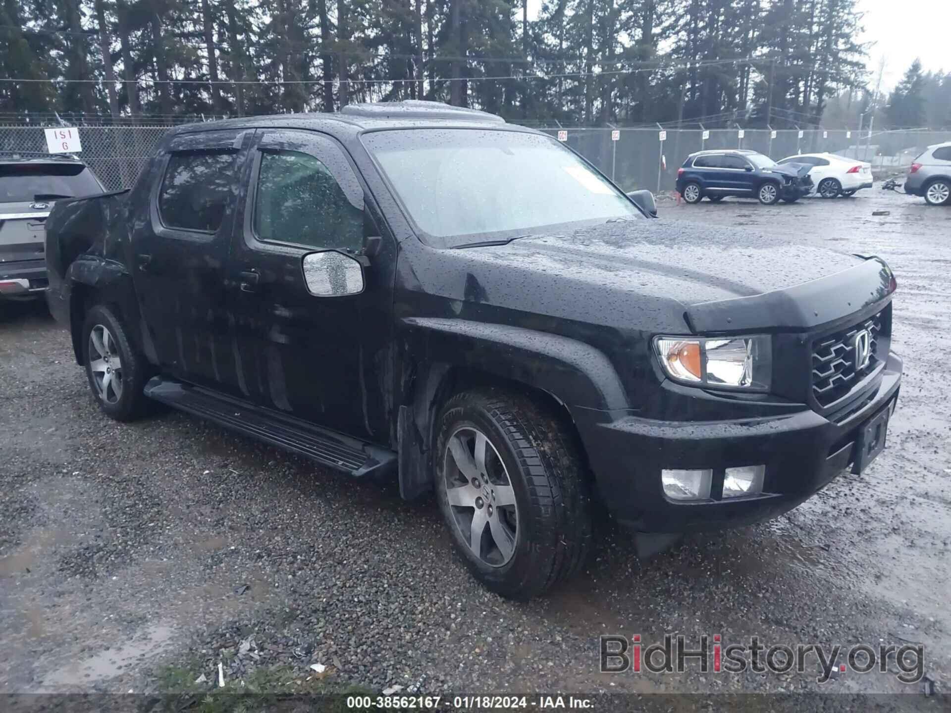 Photo 5FPYK1F67EB005162 - HONDA RIDGELINE 2014