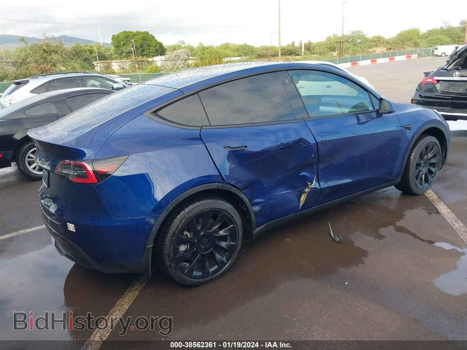 2021 TESLA MODEL Y - VIN: 5YJYGDEDXMF124687 - Фото 4