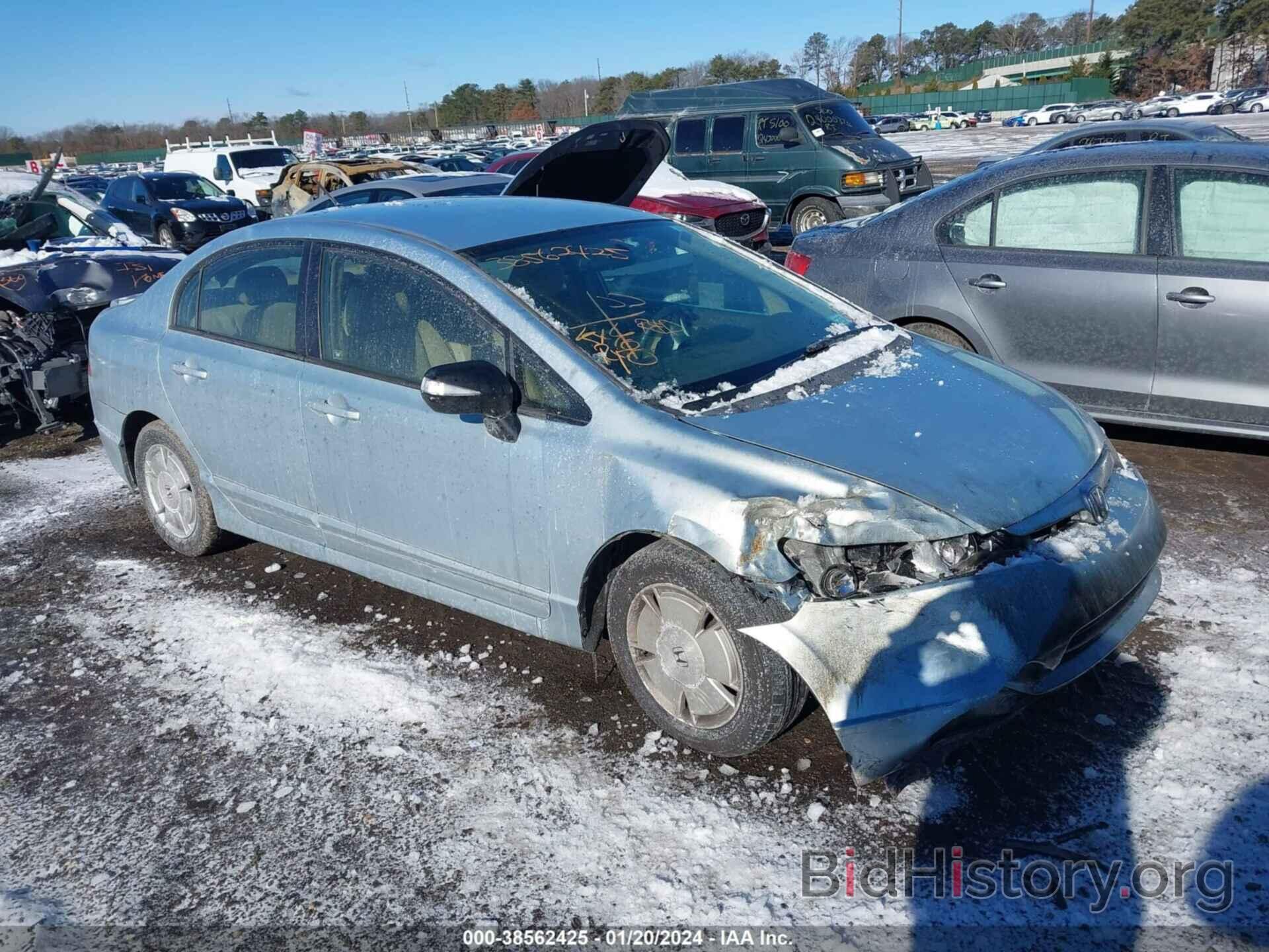 Photo JHMFA36206S022710 - HONDA CIVIC HYBRID 2006