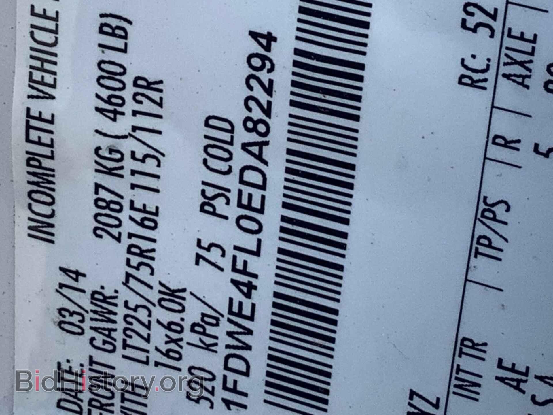 2014 FORD ECONOLINE - VIN: 1FDWE4FL0EDA82294 - Фото 10