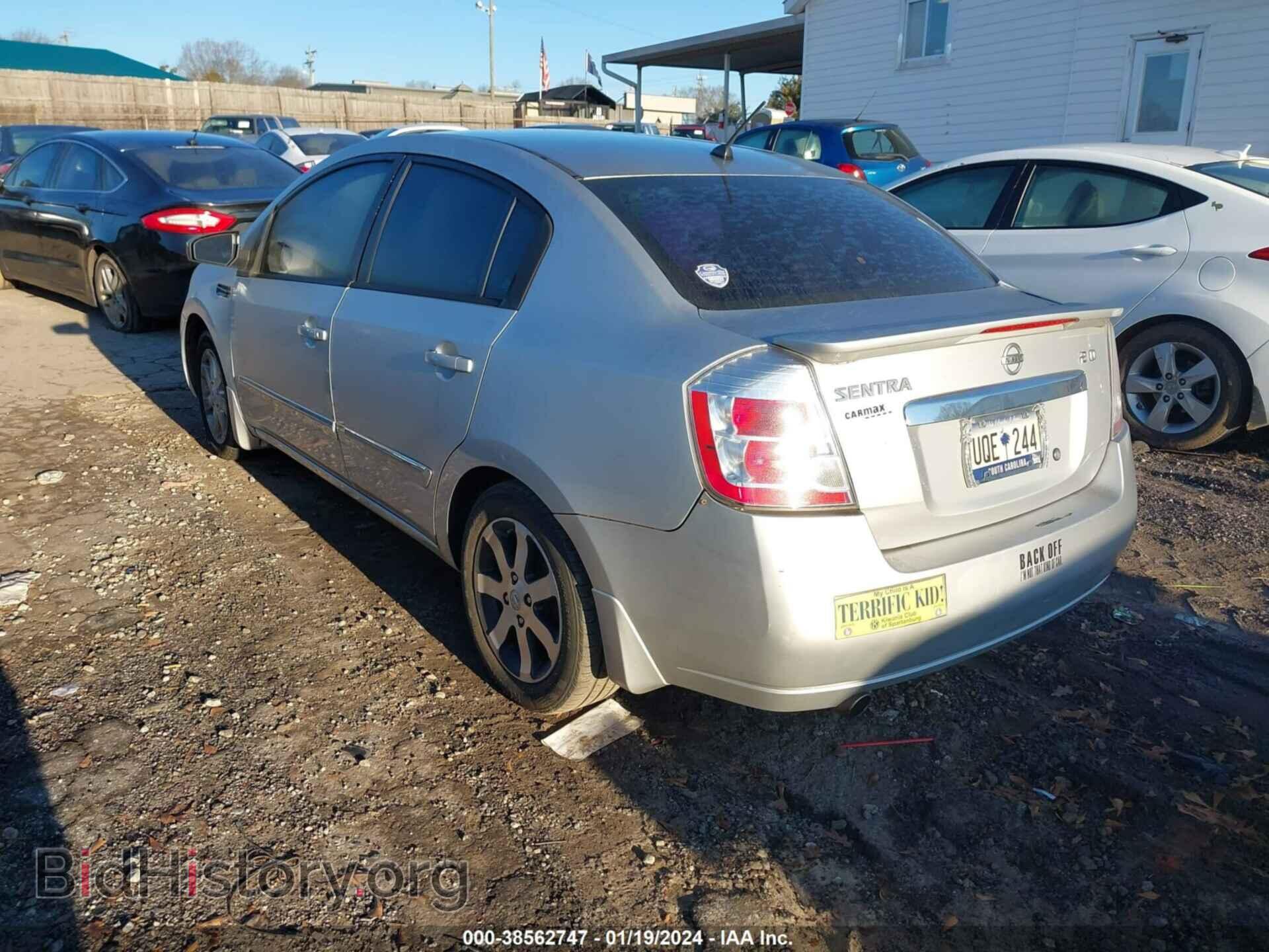 2011 NISSAN SENTRA - VIN: 3N1AB6AP9BL658695 - Фото 3