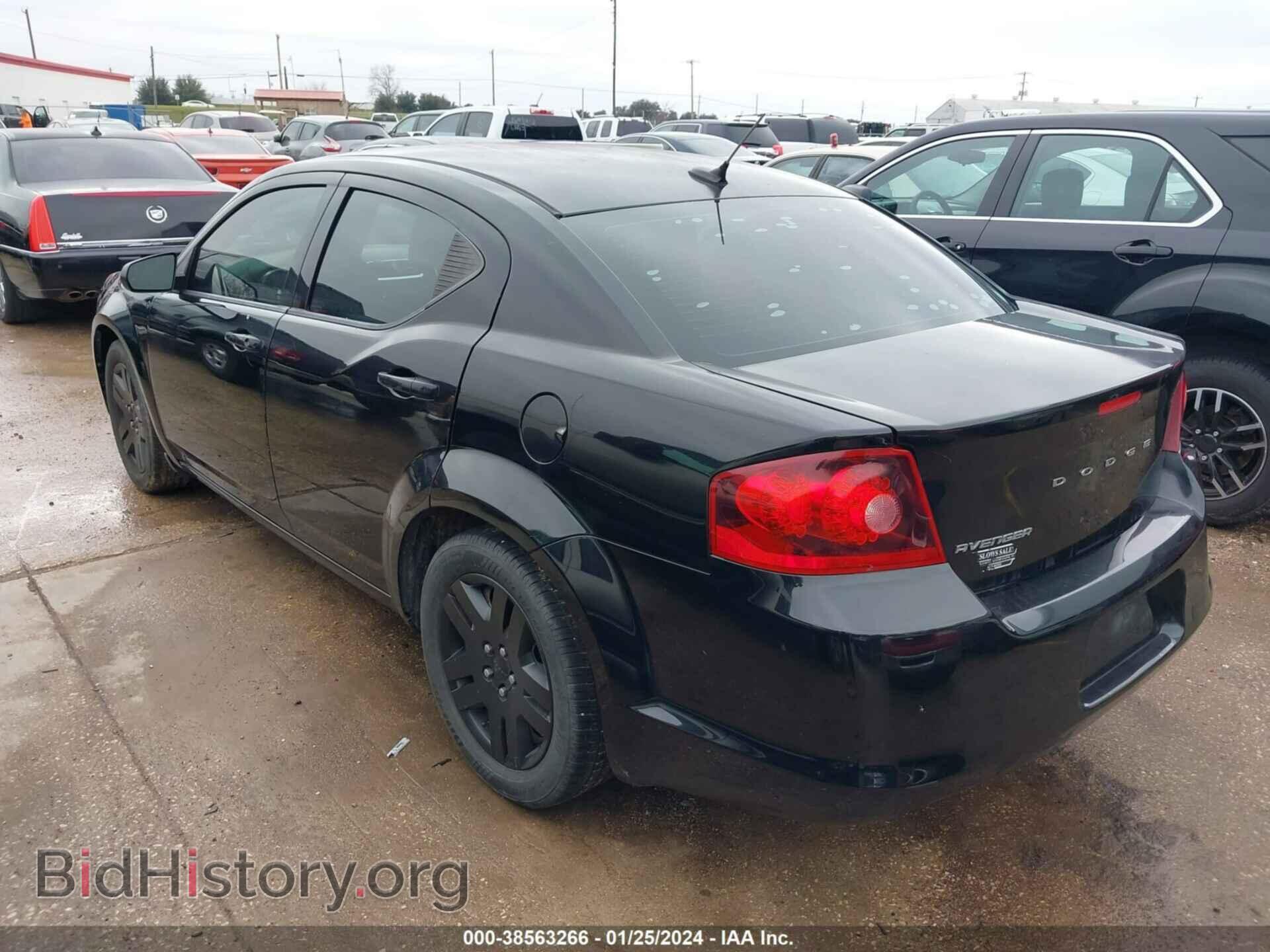 2013 DODGE AVENGER - VIN: 1C3CDZAB2DN541084 - Фото 3