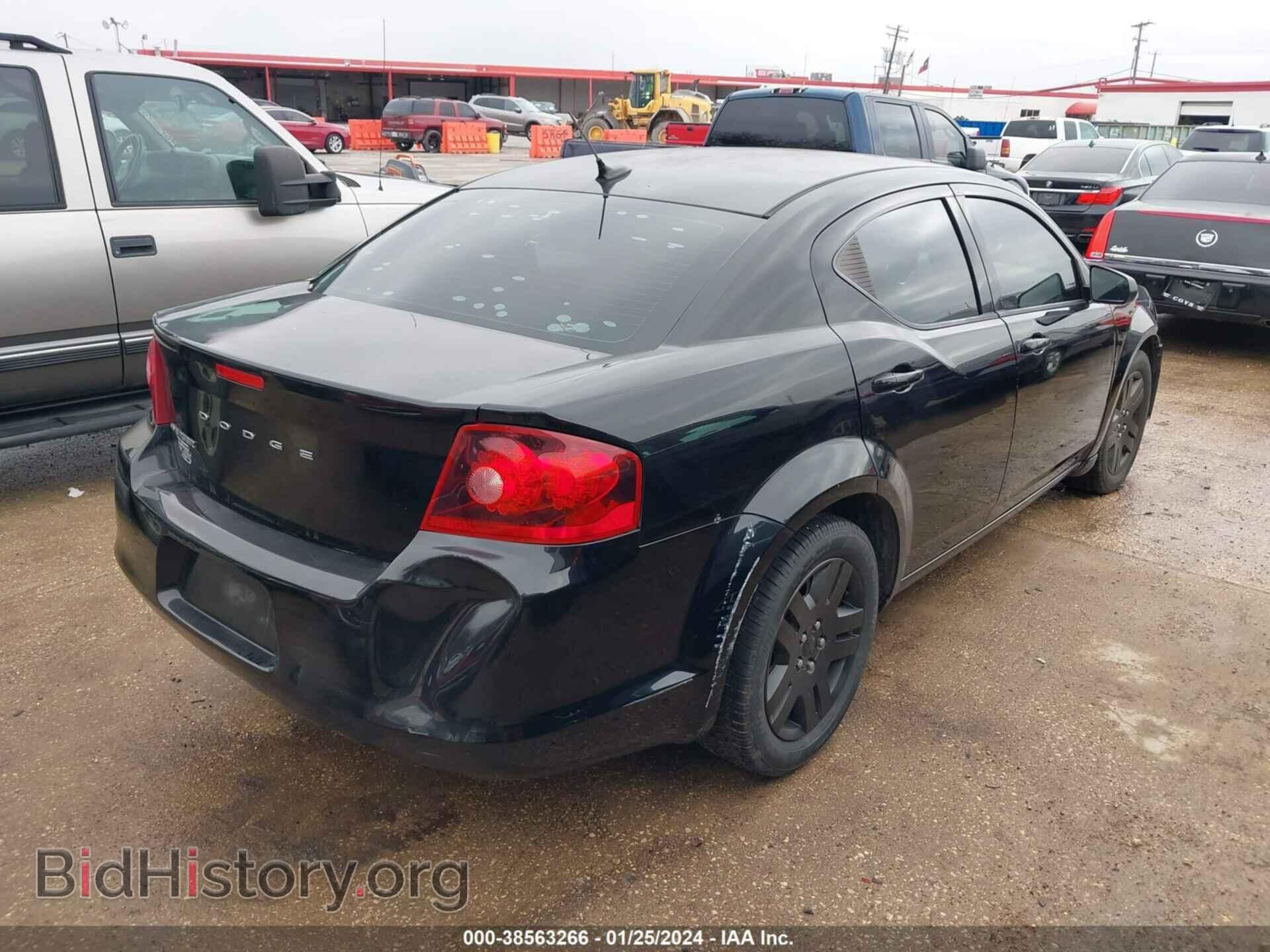 2013 DODGE AVENGER - VIN: 1C3CDZAB2DN541084 - Фото 4