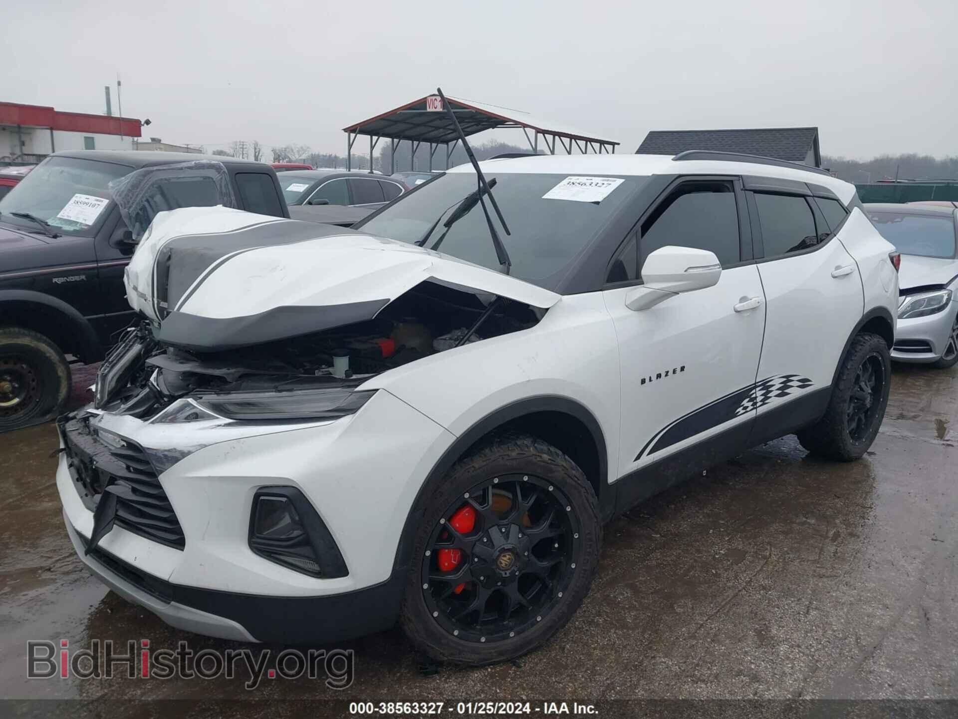 2020 CHEVROLET BLAZER - VIN: 3GNKBHRS0LS567464 - Фото 2