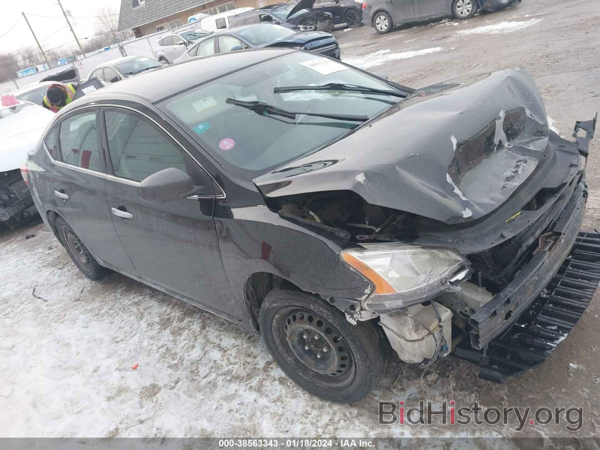 Photo 3N1AB7AP9EL695398 - NISSAN SENTRA 2014