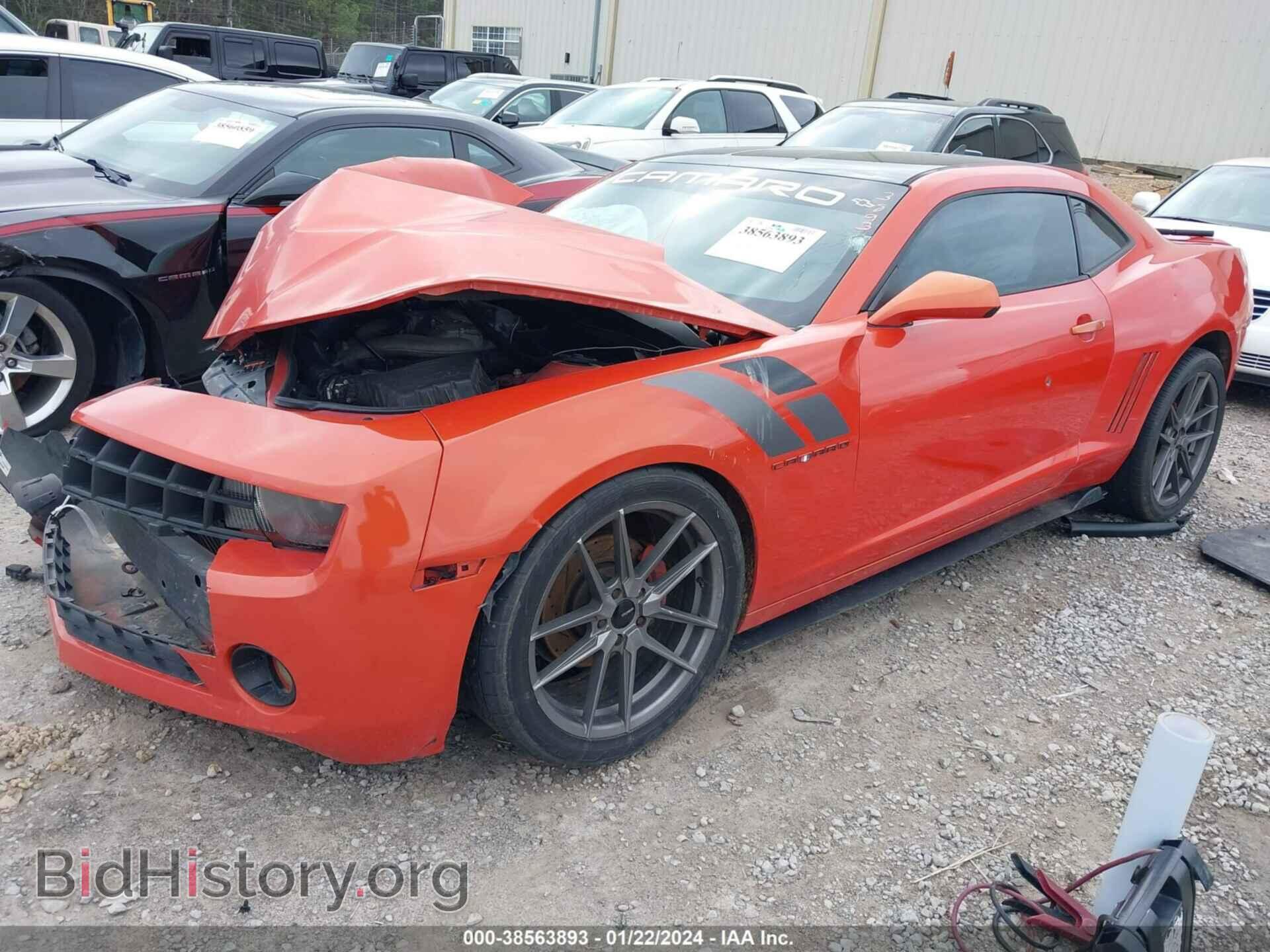 2011 CHEVROLET CAMARO - VIN: 2G1FB1ED0B9134191 - Фото 2