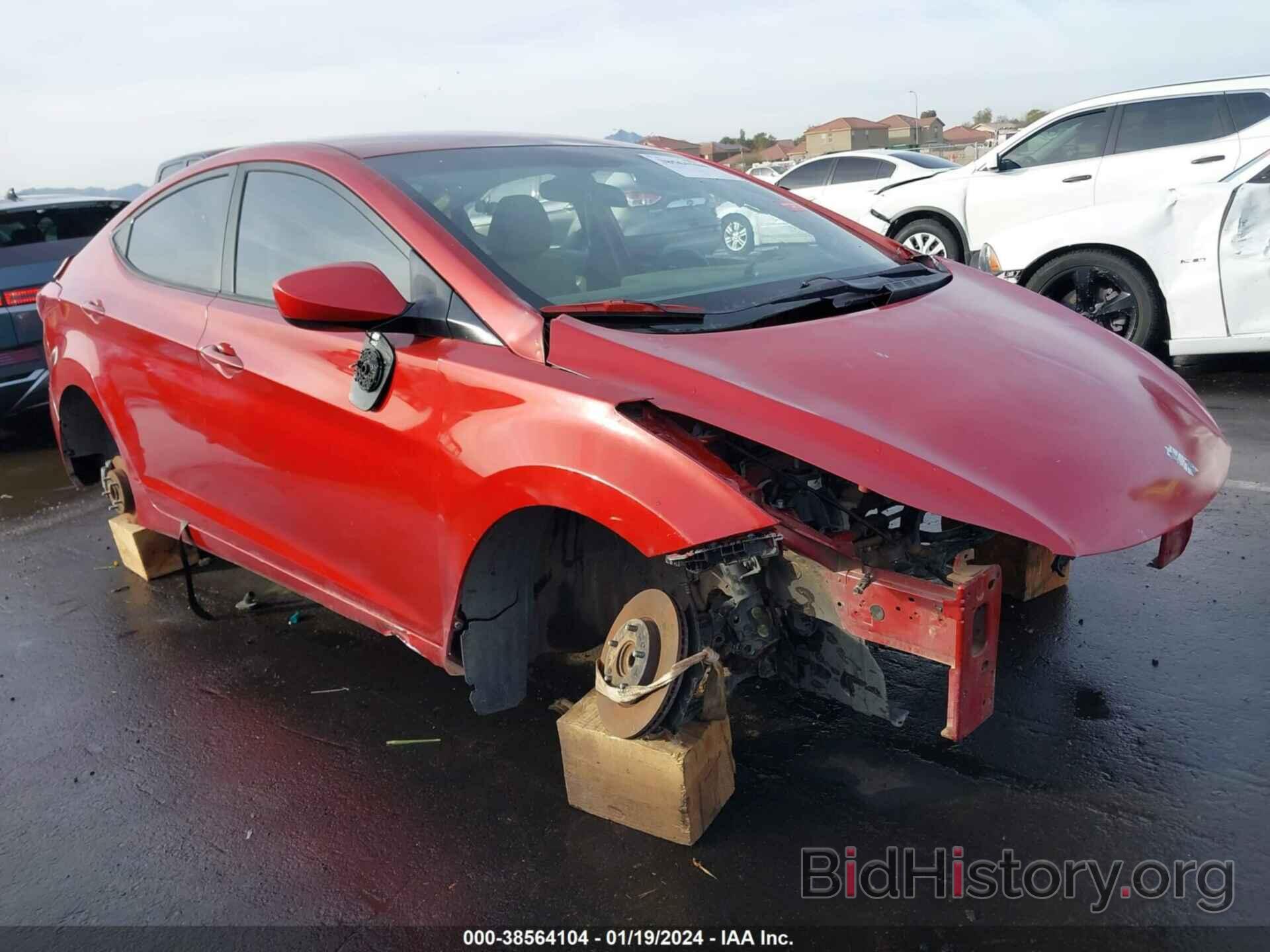 Photo KMHDH4AE3BU152406 - HYUNDAI ELANTRA 2011