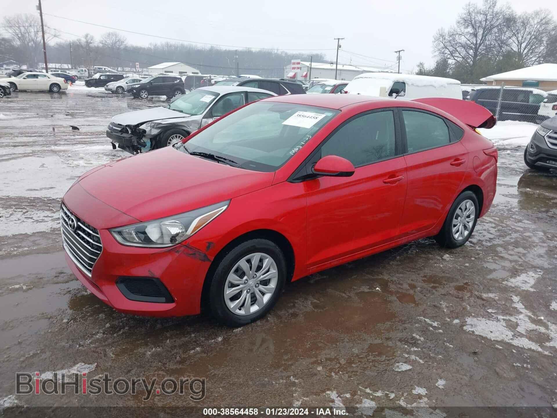 2022 HYUNDAI ACCENT - VIN: 3KPC24A68NE183244 - Фото 2