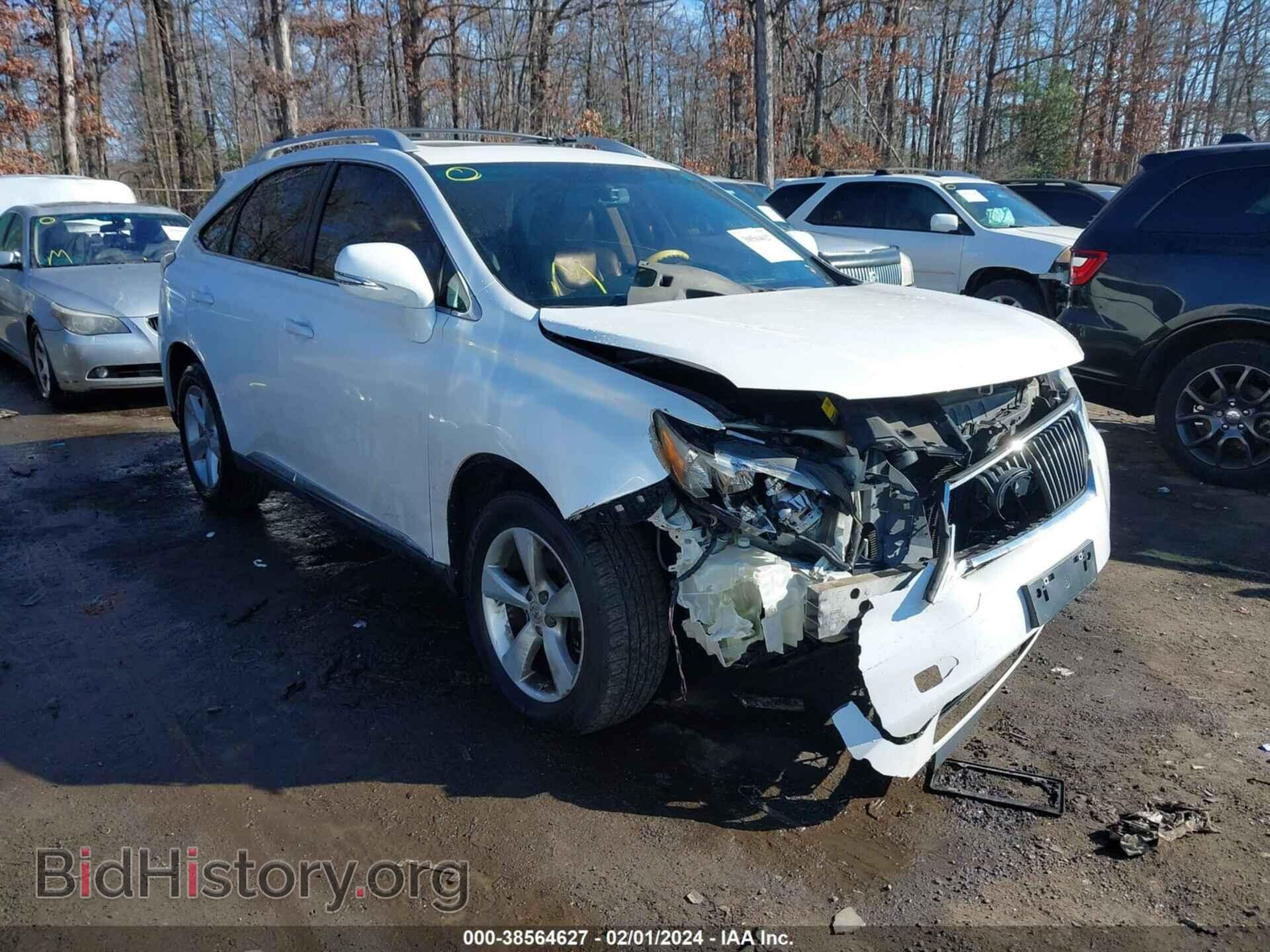 Фотография 2T2BK1BA3CC138927 - LEXUS RX 350 2012
