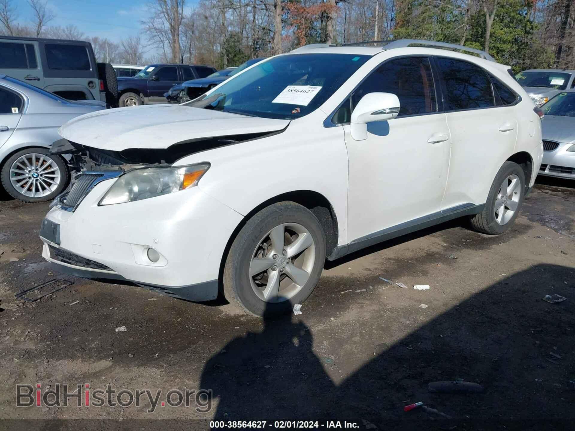 2012 LEXUS RX 350 - VIN: 2T2BK1BA3CC138927 - Фото 2