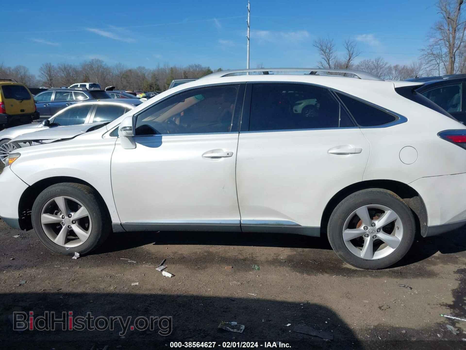 2012 LEXUS RX 350 - VIN: 2T2BK1BA3CC138927 - Фото 15