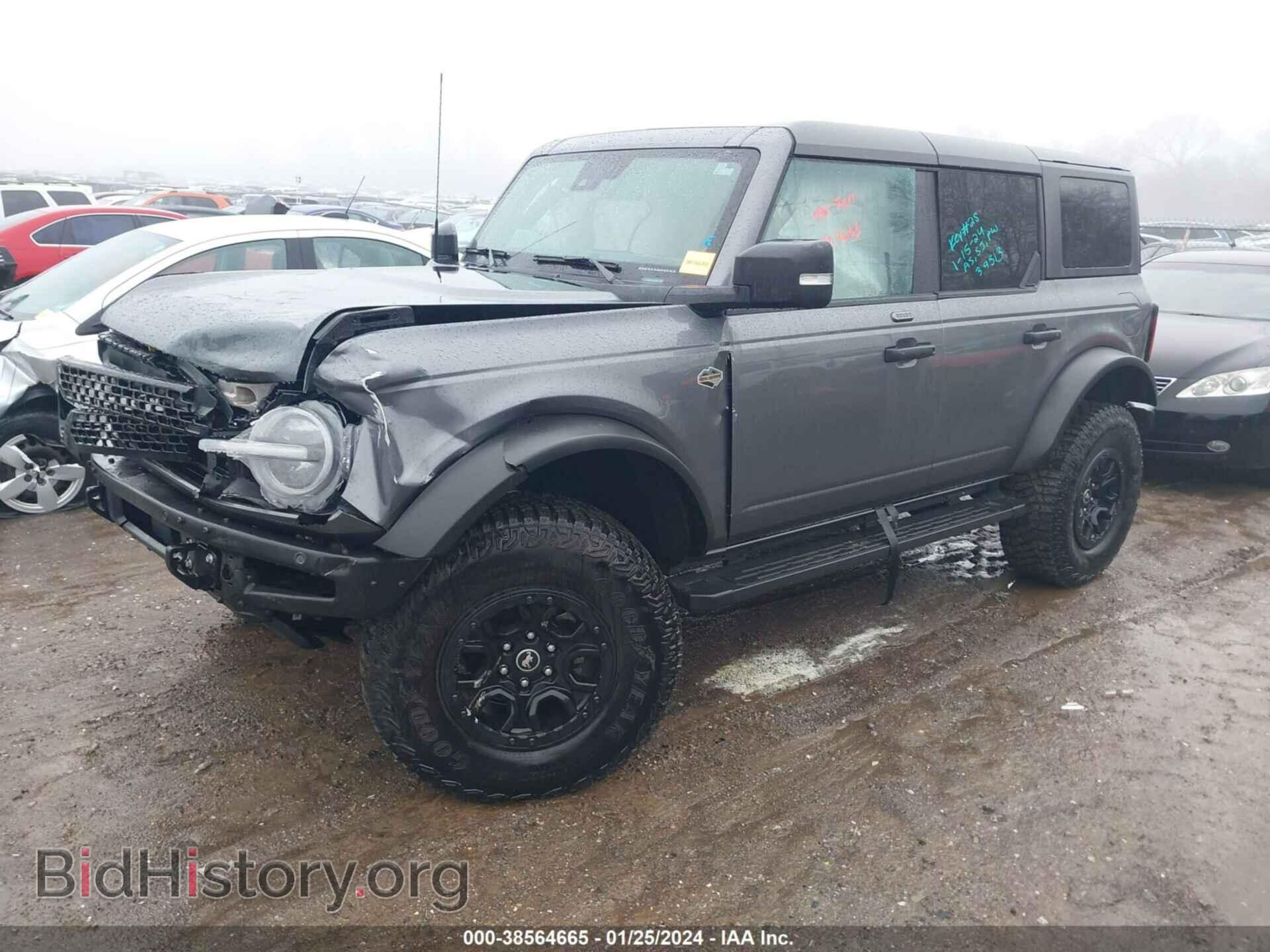 2022 FORD BRONCO - VIN: 1FMEE5DP2NLB39513 - Фото 2