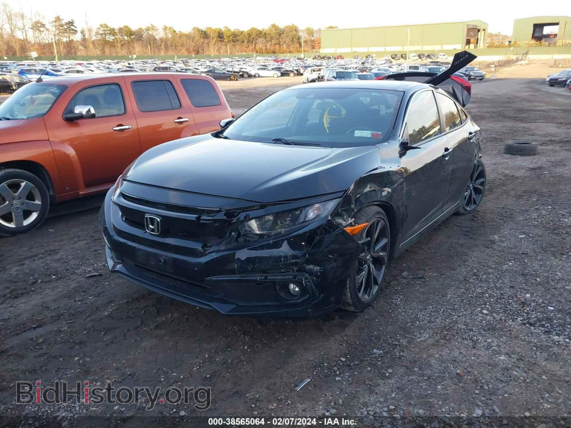 2021 HONDA CIVIC - VIN: 2HGFC2F84MH525513 - Фото 2