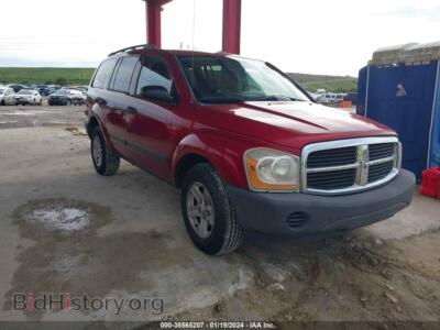 2006 Dodge DURANGO SXT, красный — VIN 1D4HD38K16F157995, IAAI
