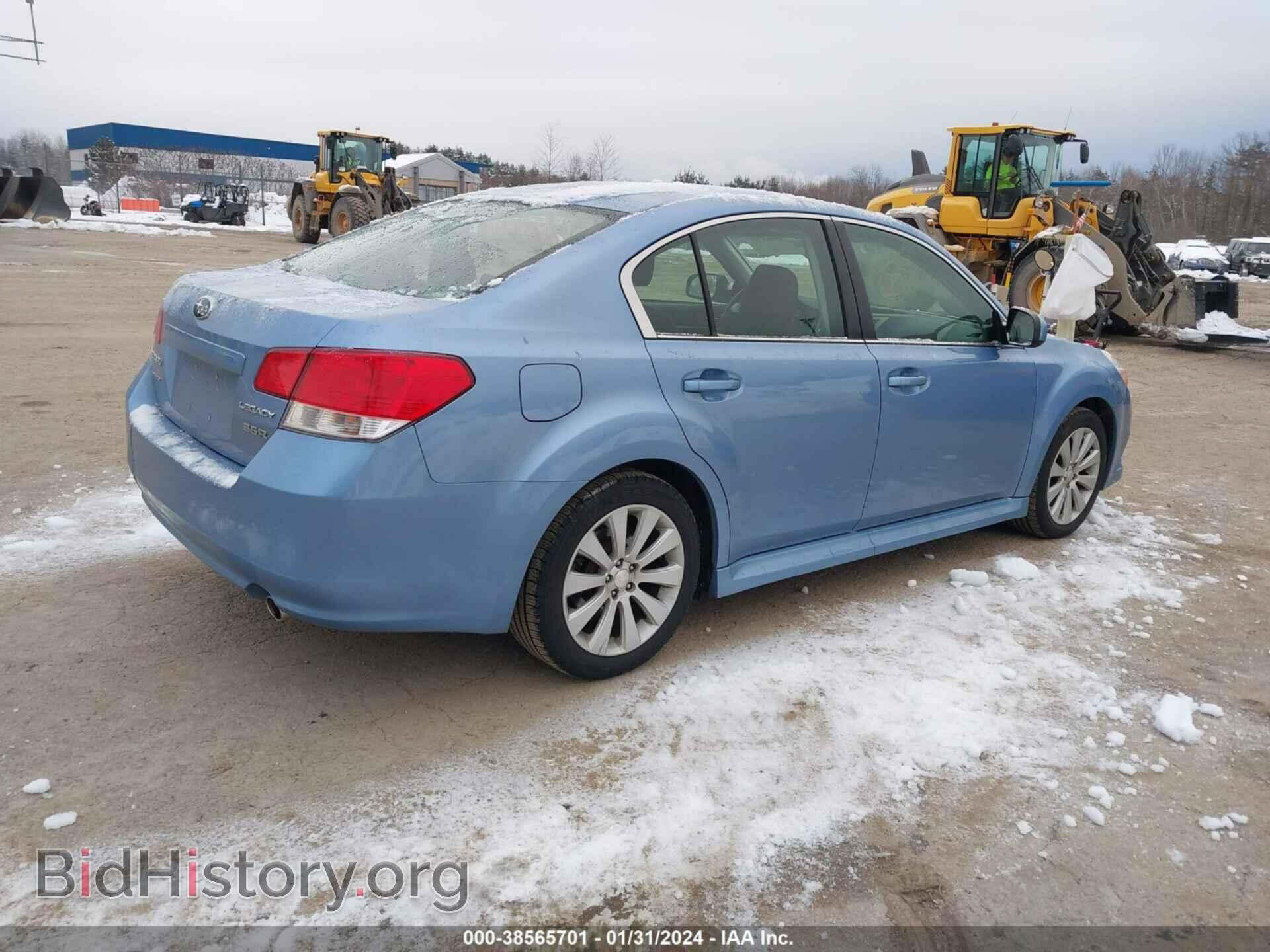 2010 SUBARU LEGACY - VIN: 4S3BMEJ65A2224528 - Фото 4