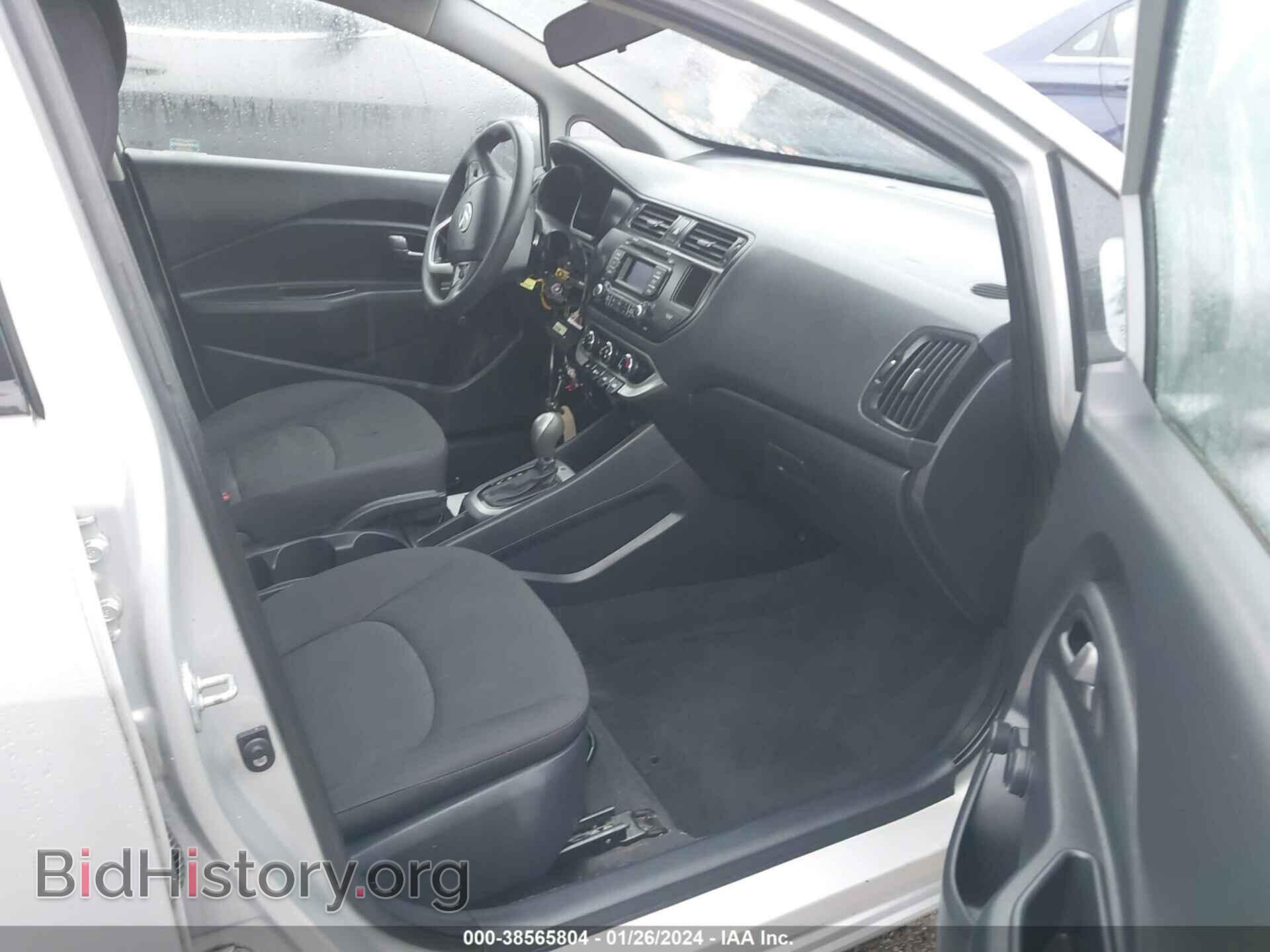 2013 KIA RIO - VIN: KNADM4A39D6288414 - Фото 5