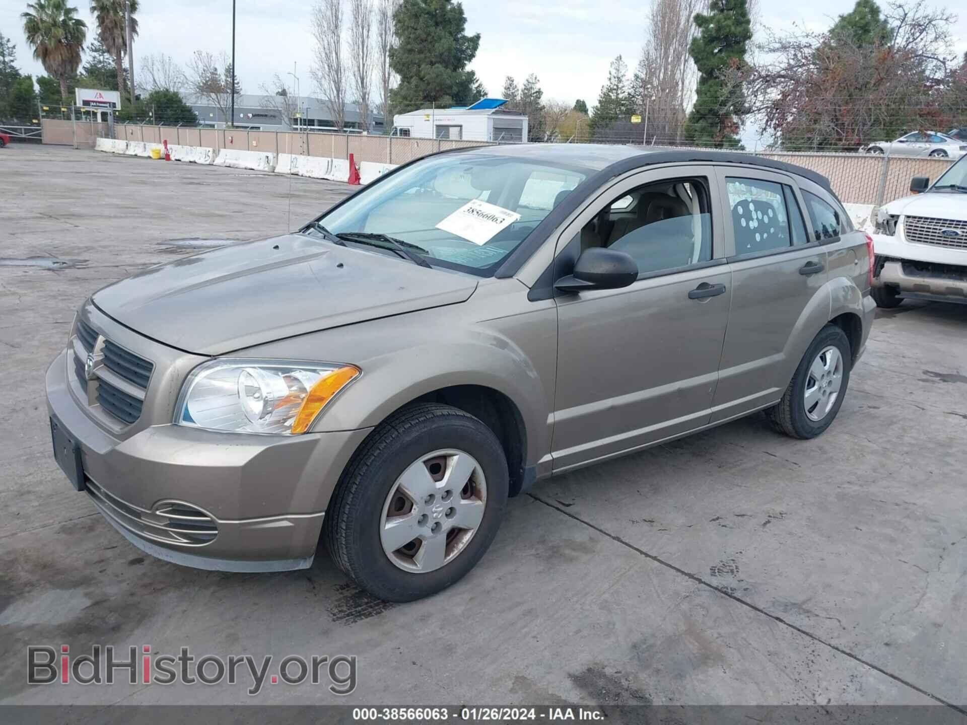 2007 DODGE CALIBER - VIN: 1B3HB28B87D133012 - Фото 2