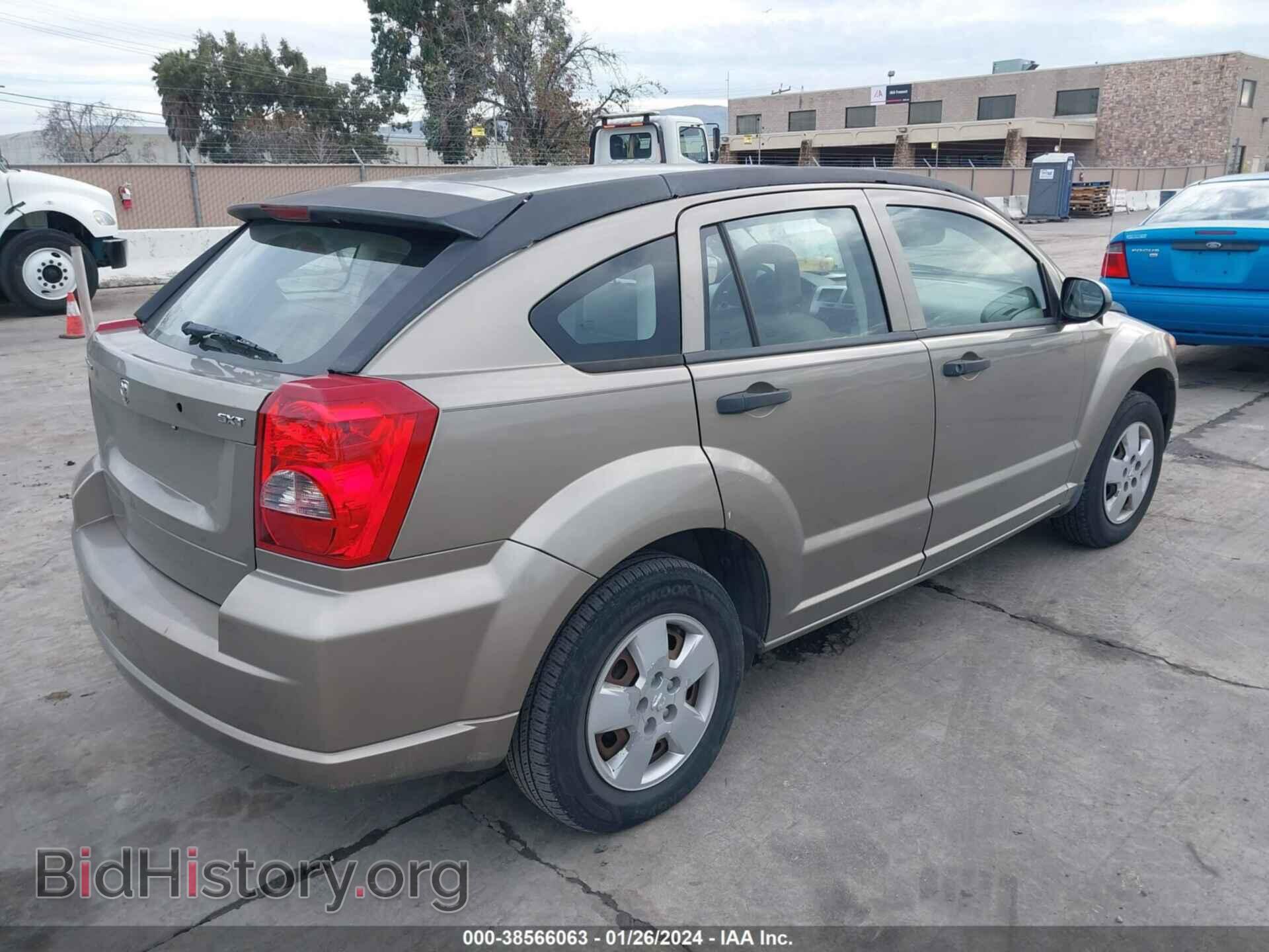 2007 DODGE CALIBER - VIN: 1B3HB28B87D133012 - Фото 4