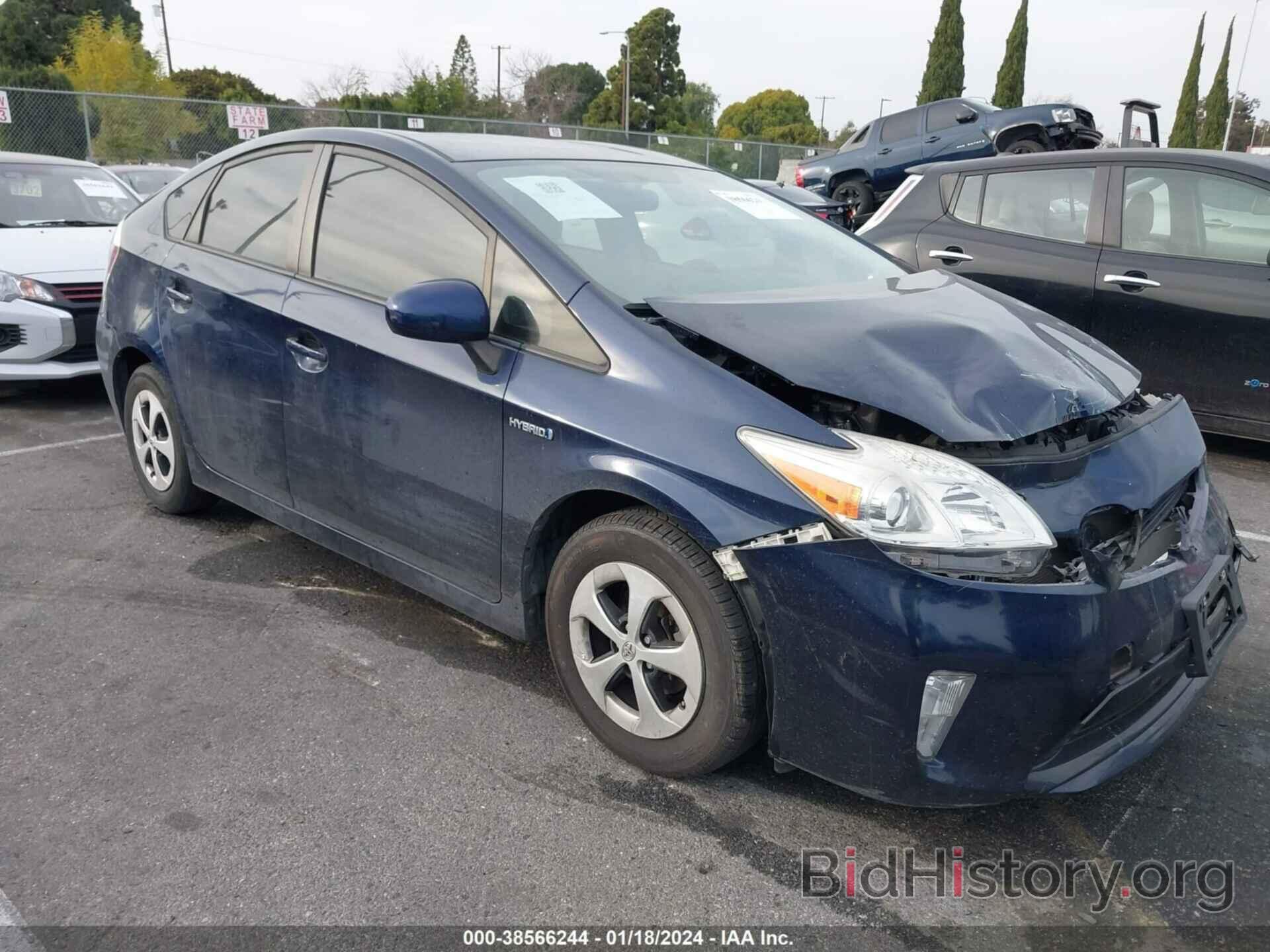 Photo JTDKN3DU5F0427076 - TOYOTA PRIUS 2015