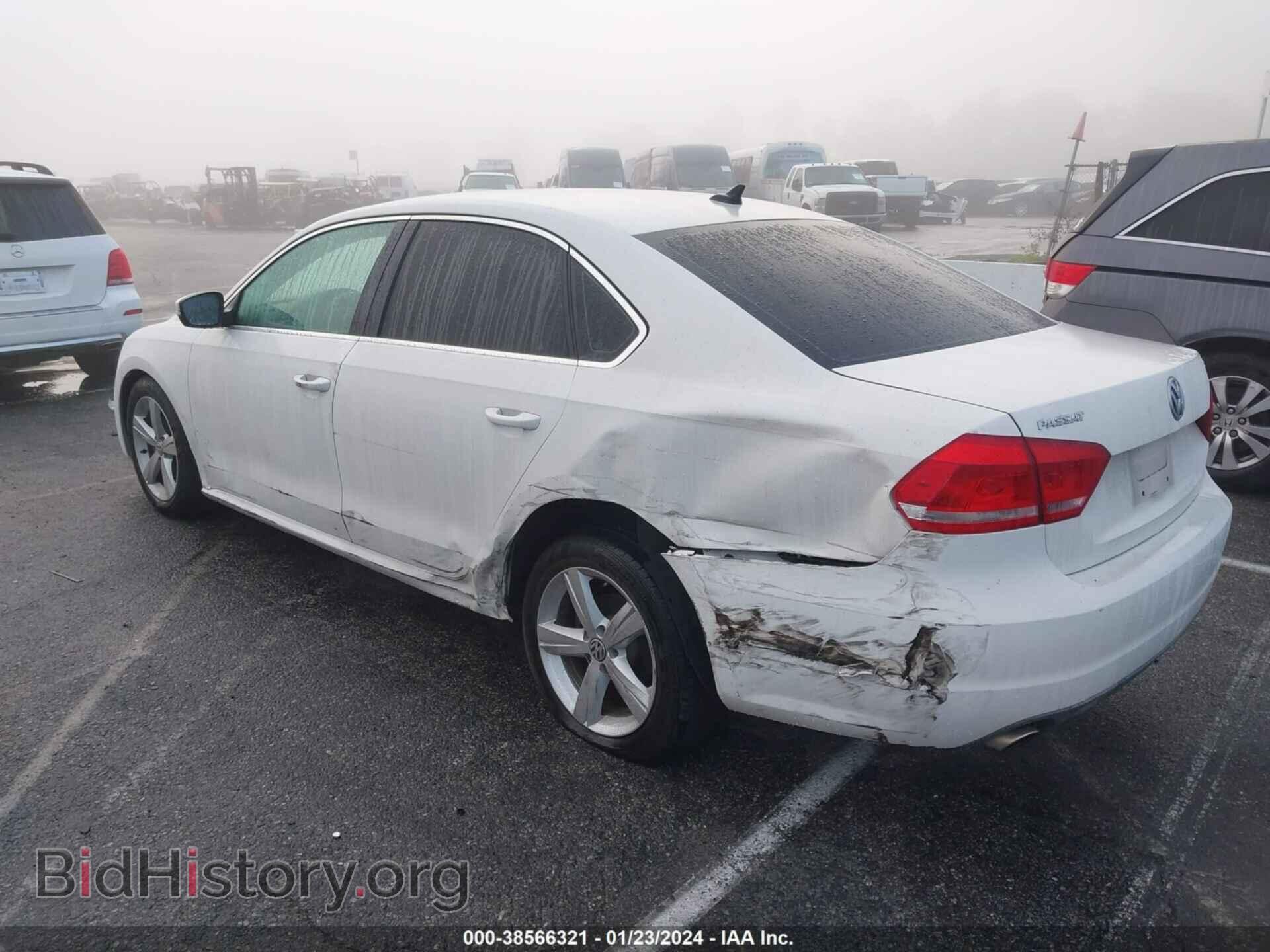 2013 VOLKSWAGEN PASSAT - VIN: 1VWBP7A3XDC123764 - Фото 3