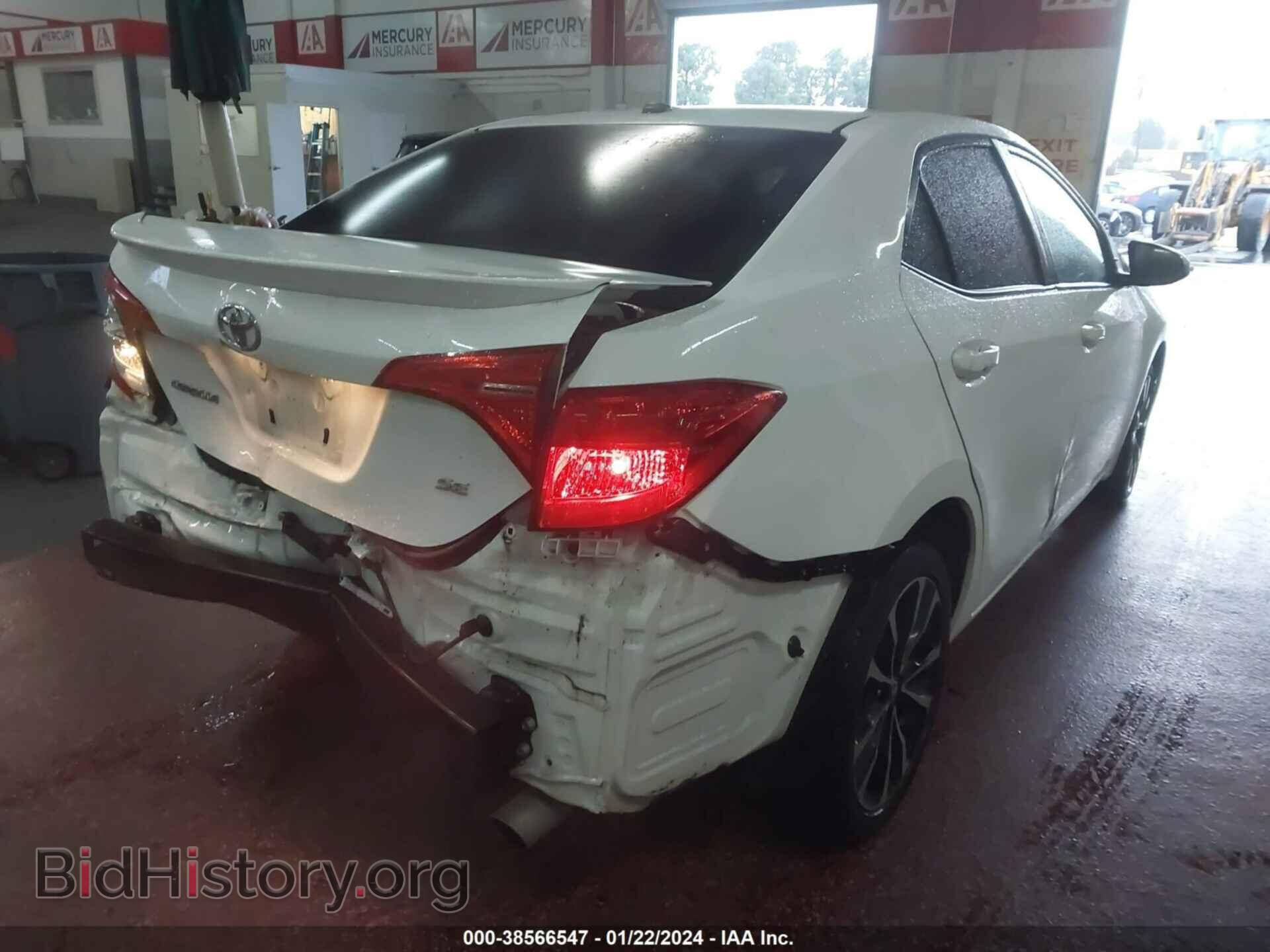 2017 TOYOTA COROLLA - VIN: 2T1BURHEXHC904280 - Фото 4