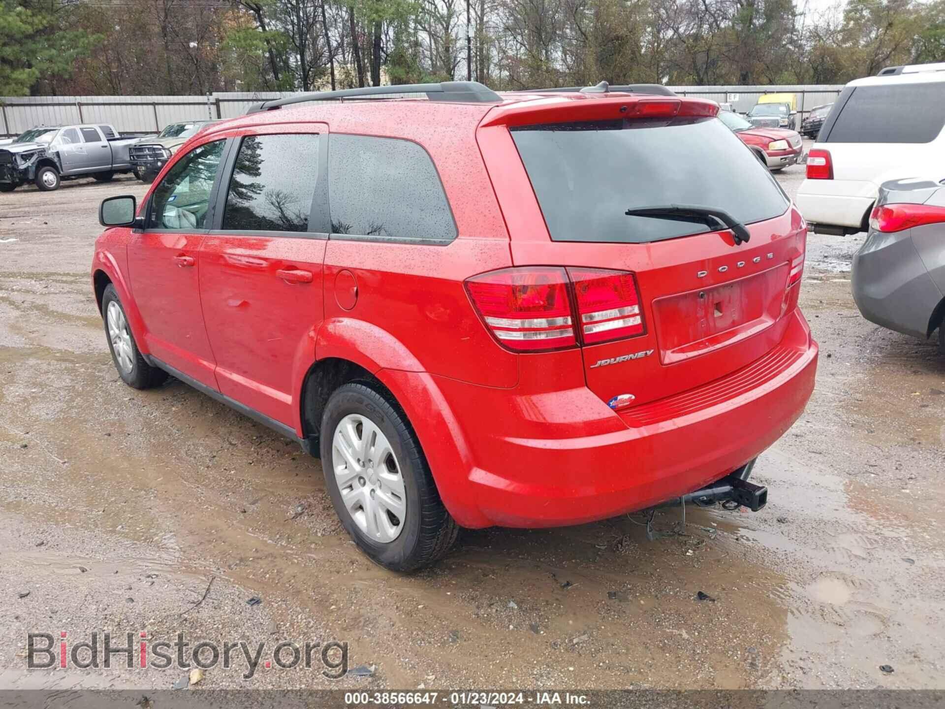 2017 DODGE JOURNEY - VIN: 3C4PDCAB6HT504684 - Фото 3