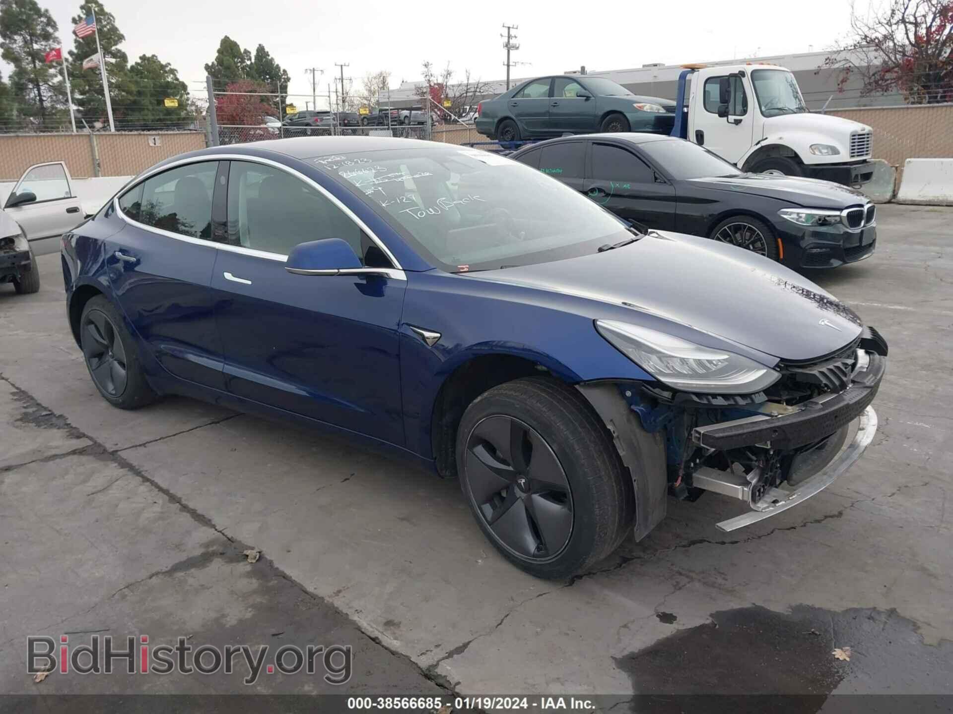 Фотография 5YJ3E1EA4KF299566 - TESLA MODEL 3 2019