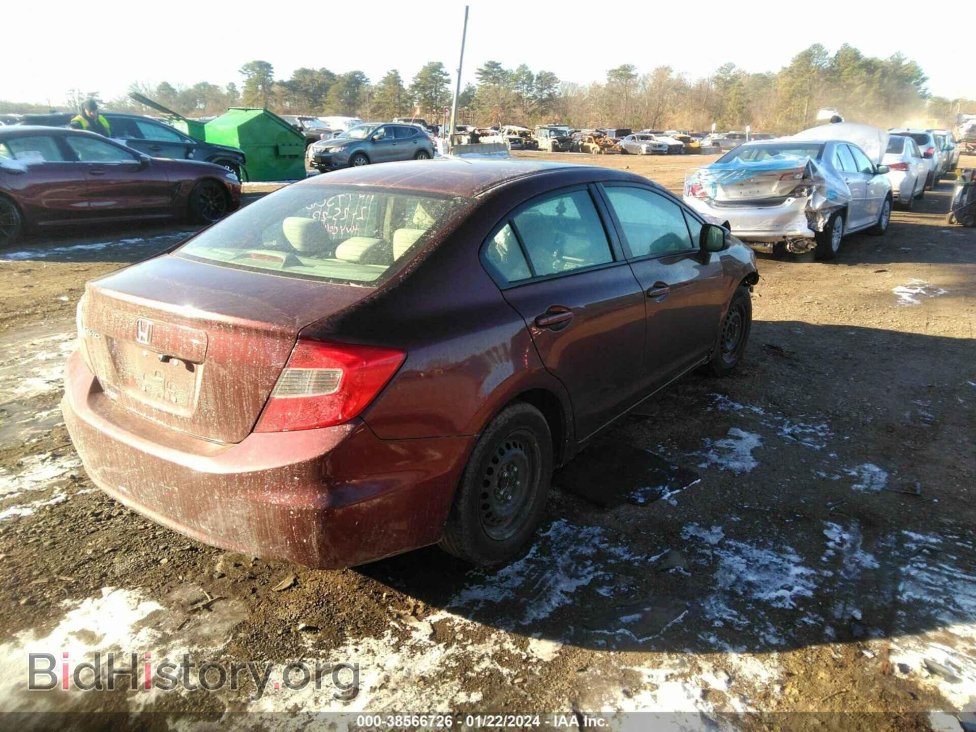 2012 HONDA CIVIC - VIN: 19XFB2F51CE368718 - Photo 4