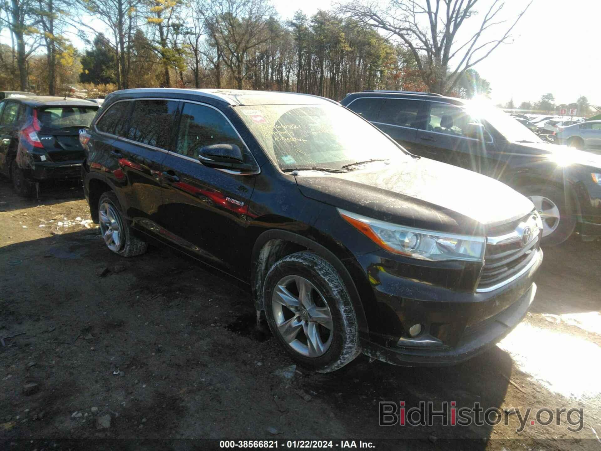 Фотография 5TDDCRFH0ES006573 - TOYOTA HIGHLANDER HYBRID 2014