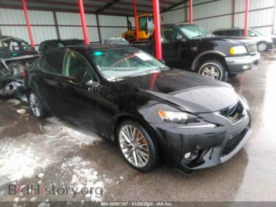 2014 Lexus IS 250, черный — VIN JTHCF1D29E5009284, IAAI
