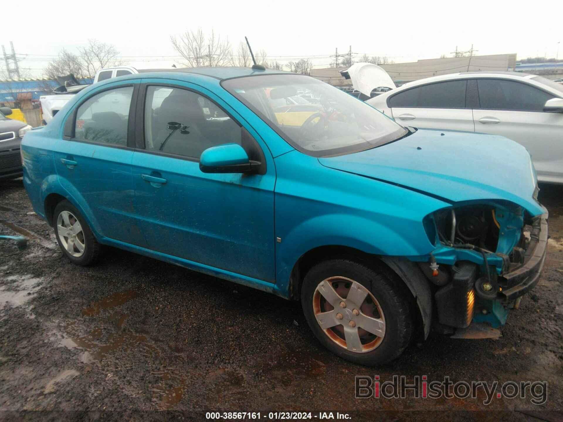 Photo KL1TD56E39B644005 - CHEVROLET AVEO 2009