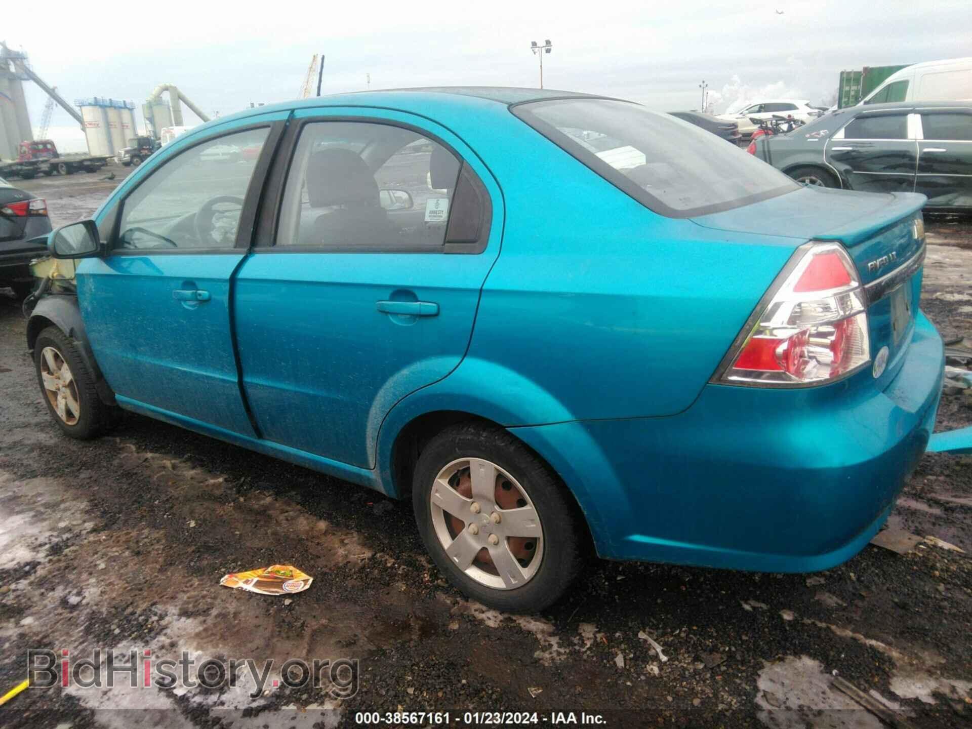 2009 CHEVROLET AVEO - VIN: KL1TD56E39B644005 - Фото 3
