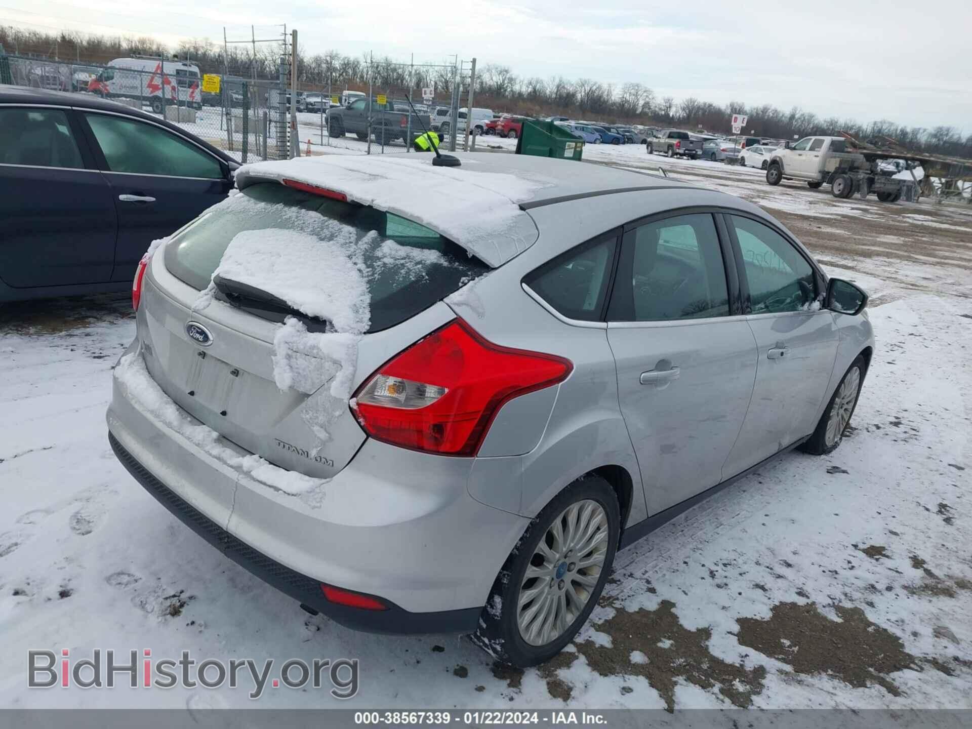 2012 FORD FOCUS - VIN: 1FAHP3N23CL312171 - Фото 4