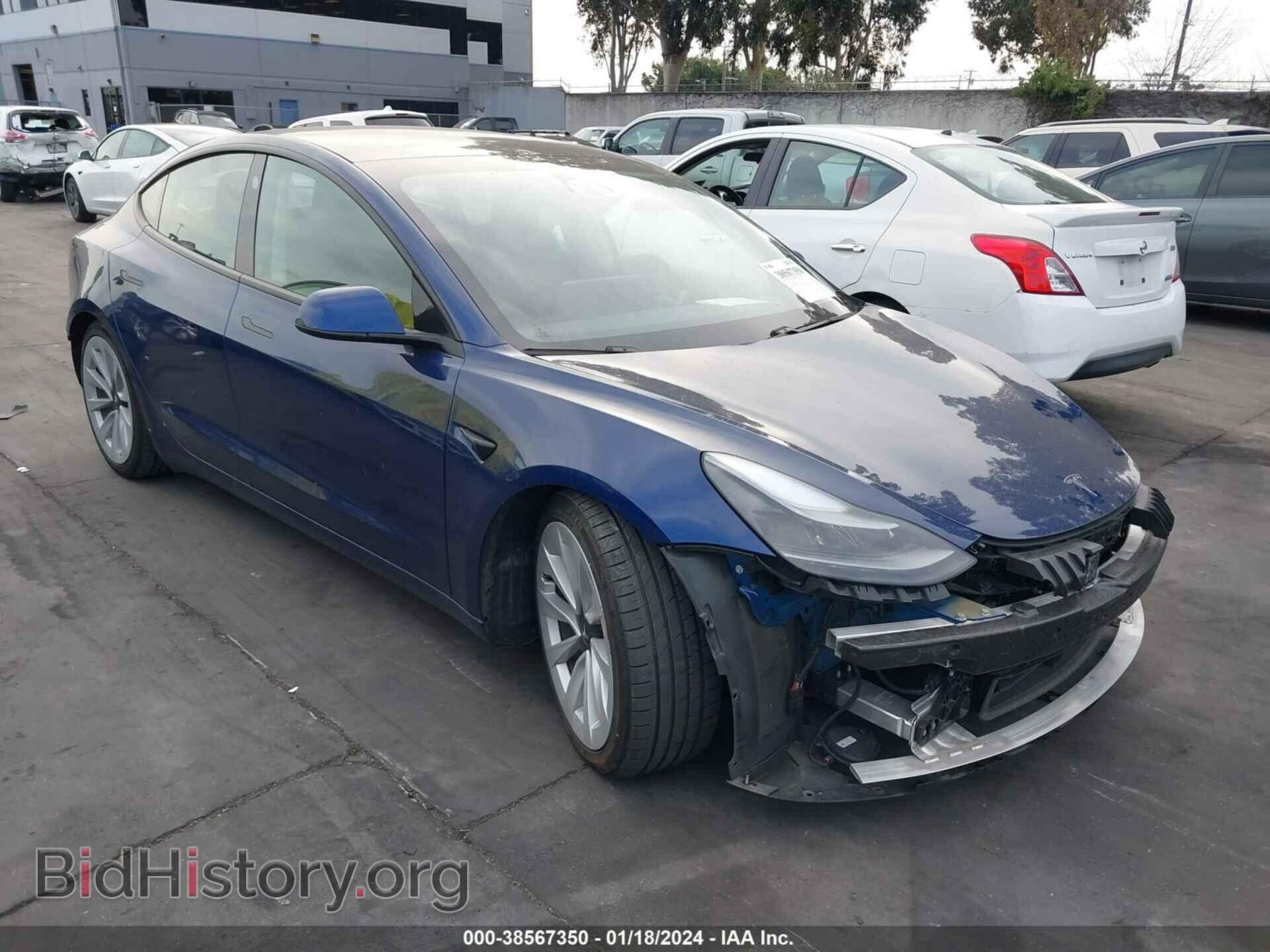 Фотография 5YJ3E1EB3MF868497 - TESLA MODEL 3 2021