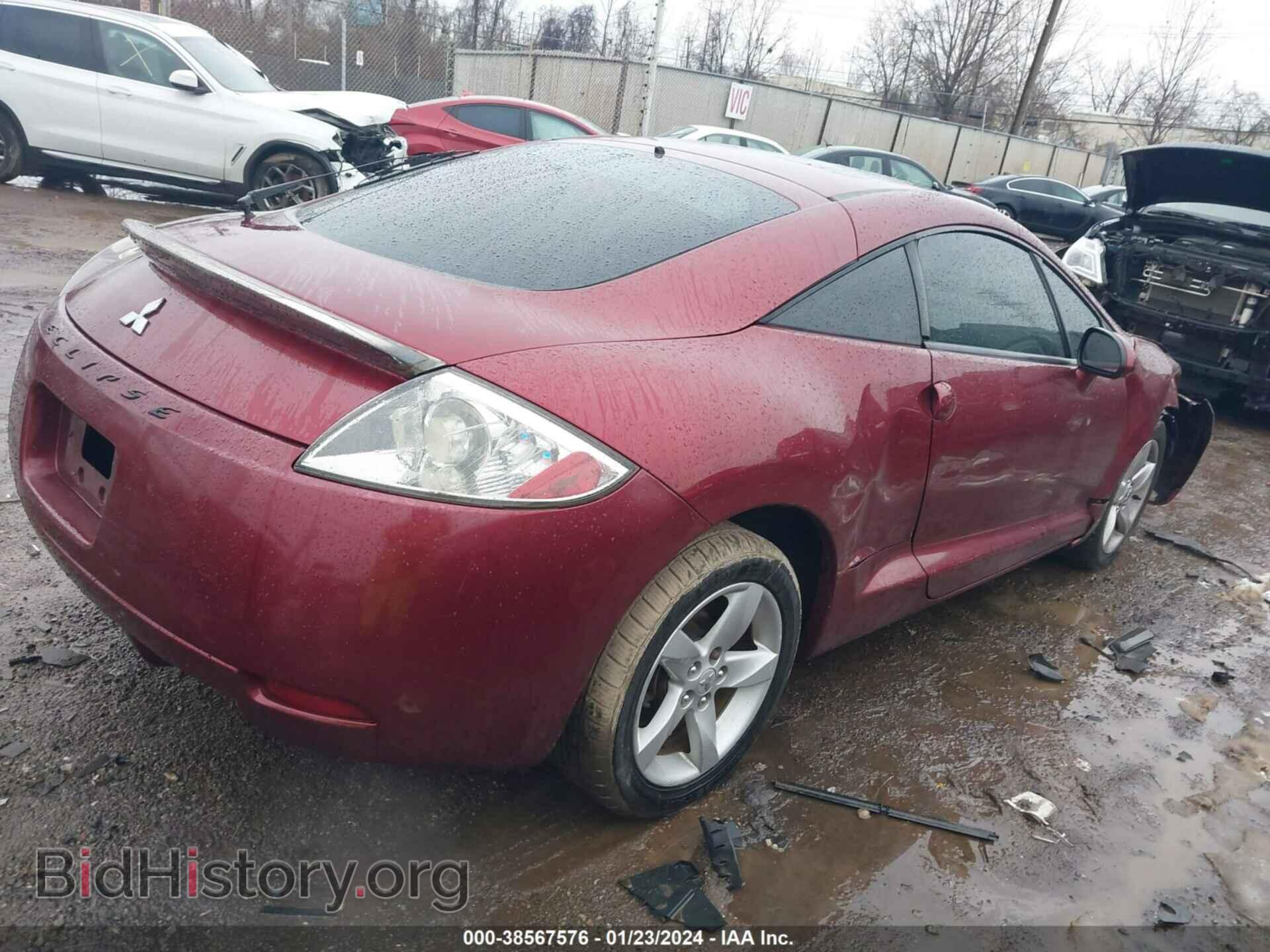 2007 MITSUBISHI ECLIPSE - VIN: 4A3AK24F87E030382 - Фото 4