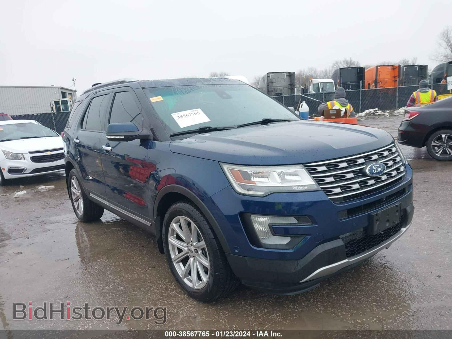 Фотография 1FM5K8F81GGD27290 - FORD EXPLORER 2016