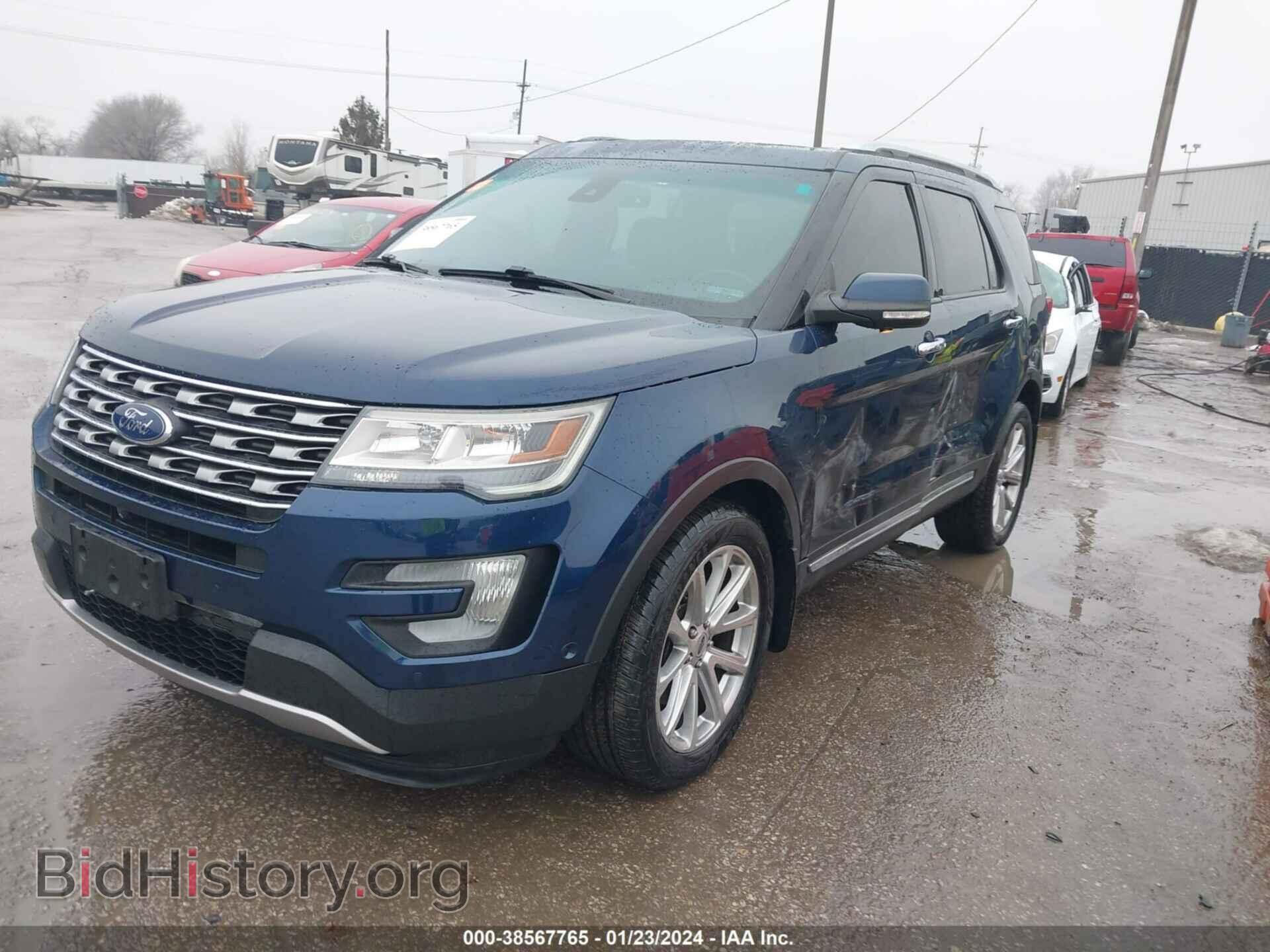 2016 FORD EXPLORER - VIN: 1FM5K8F81GGD27290 - Фото 2