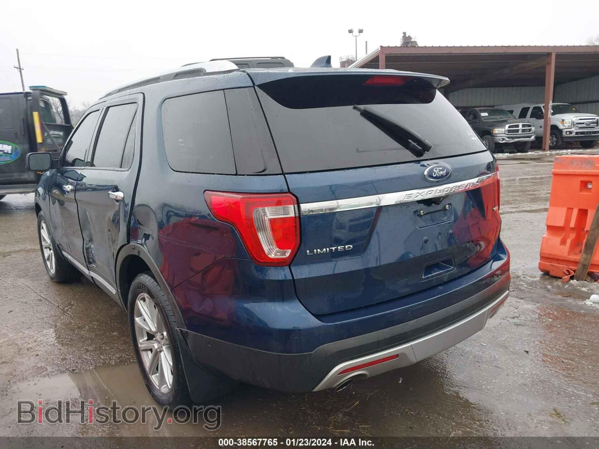 2016 FORD EXPLORER - VIN: 1FM5K8F81GGD27290 - Фото 3