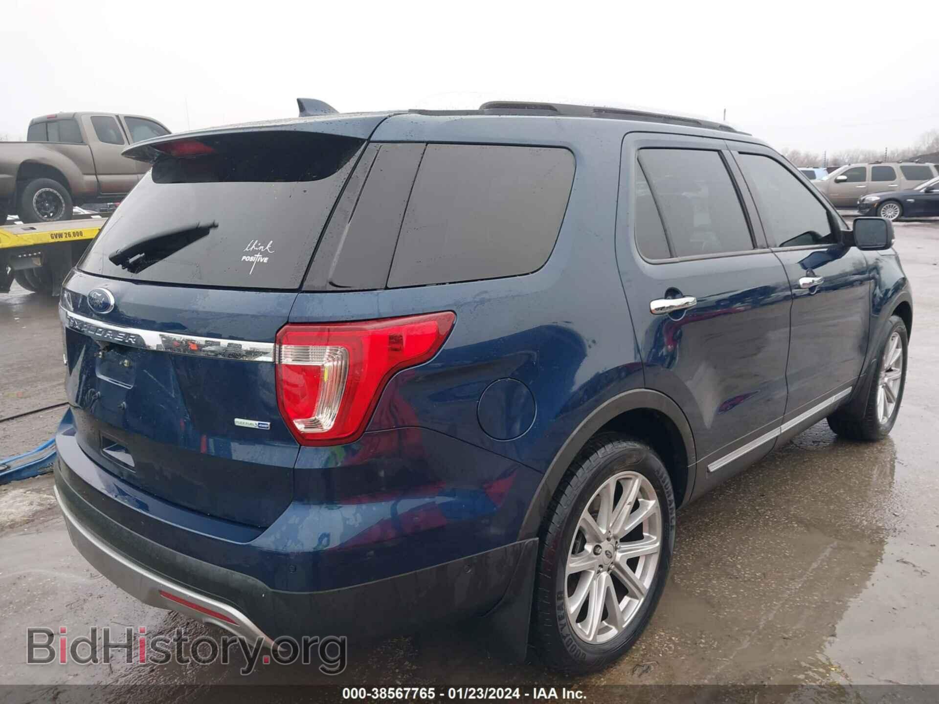 2016 FORD EXPLORER - VIN: 1FM5K8F81GGD27290 - Фото 4