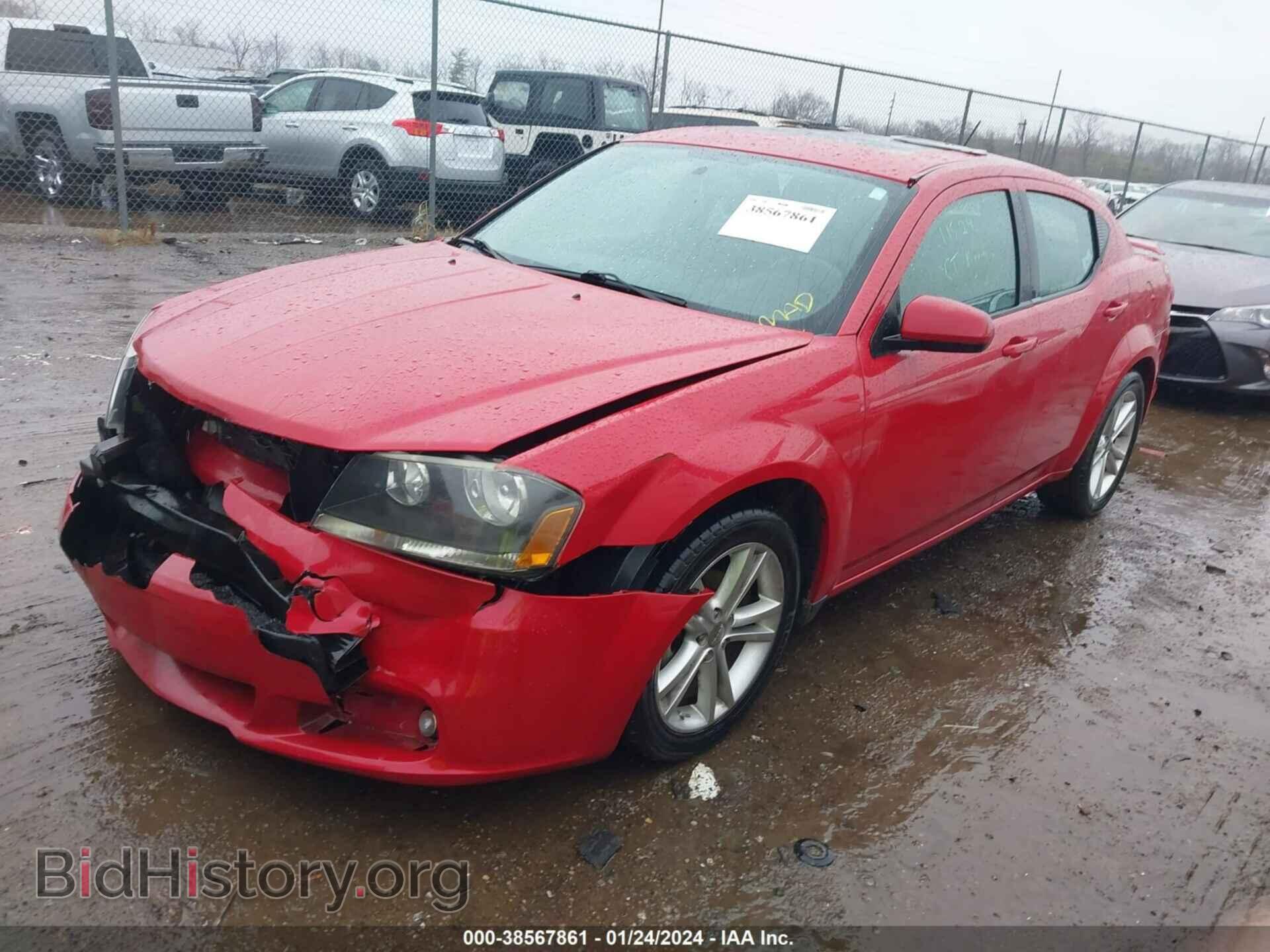 2014 DODGE AVENGER - VIN: 1C3CDZCB1EN226792 - Фото 2