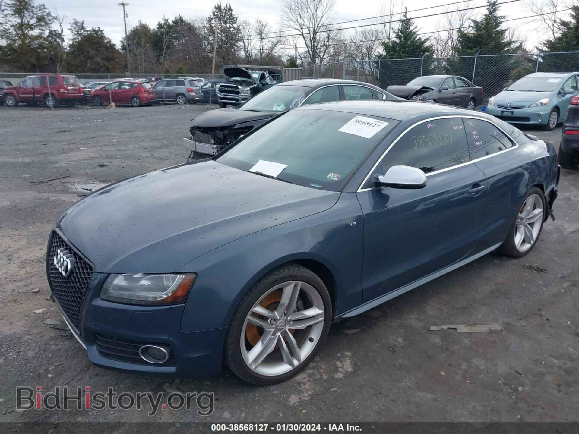 2010 AUDI S5 - VIN: WAUCVAFR9AA062628 - Фото 2