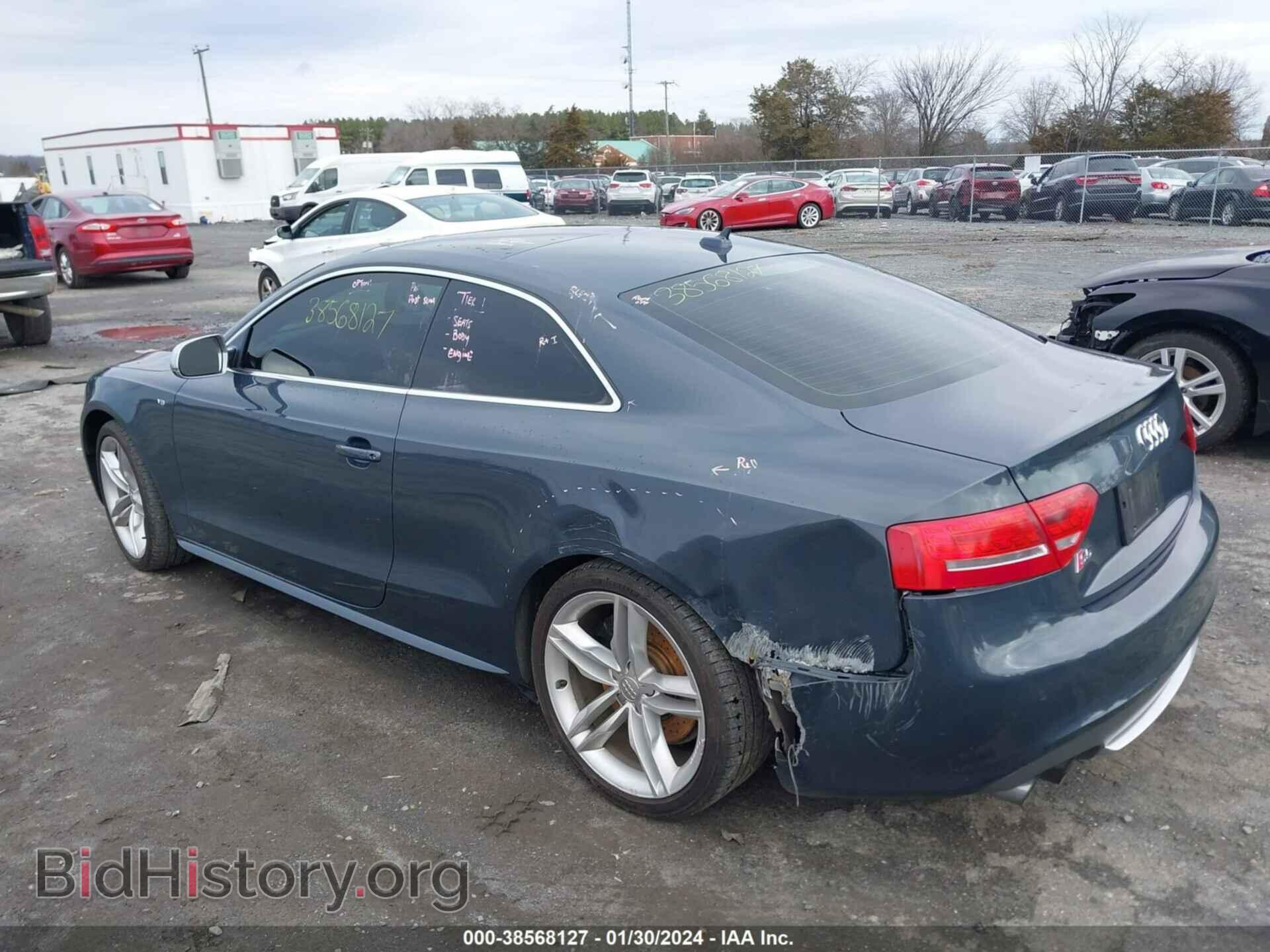 2010 AUDI S5 - VIN: WAUCVAFR9AA062628 - Фото 3
