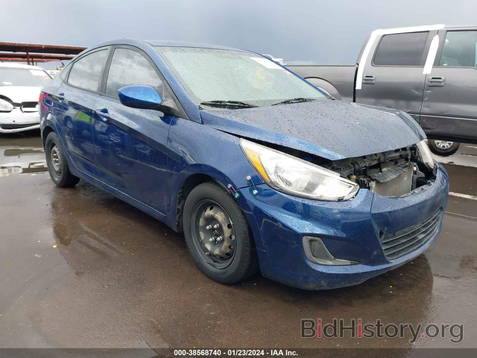 Photo KMHCT4AE5GU076544 - HYUNDAI ACCENT 2016