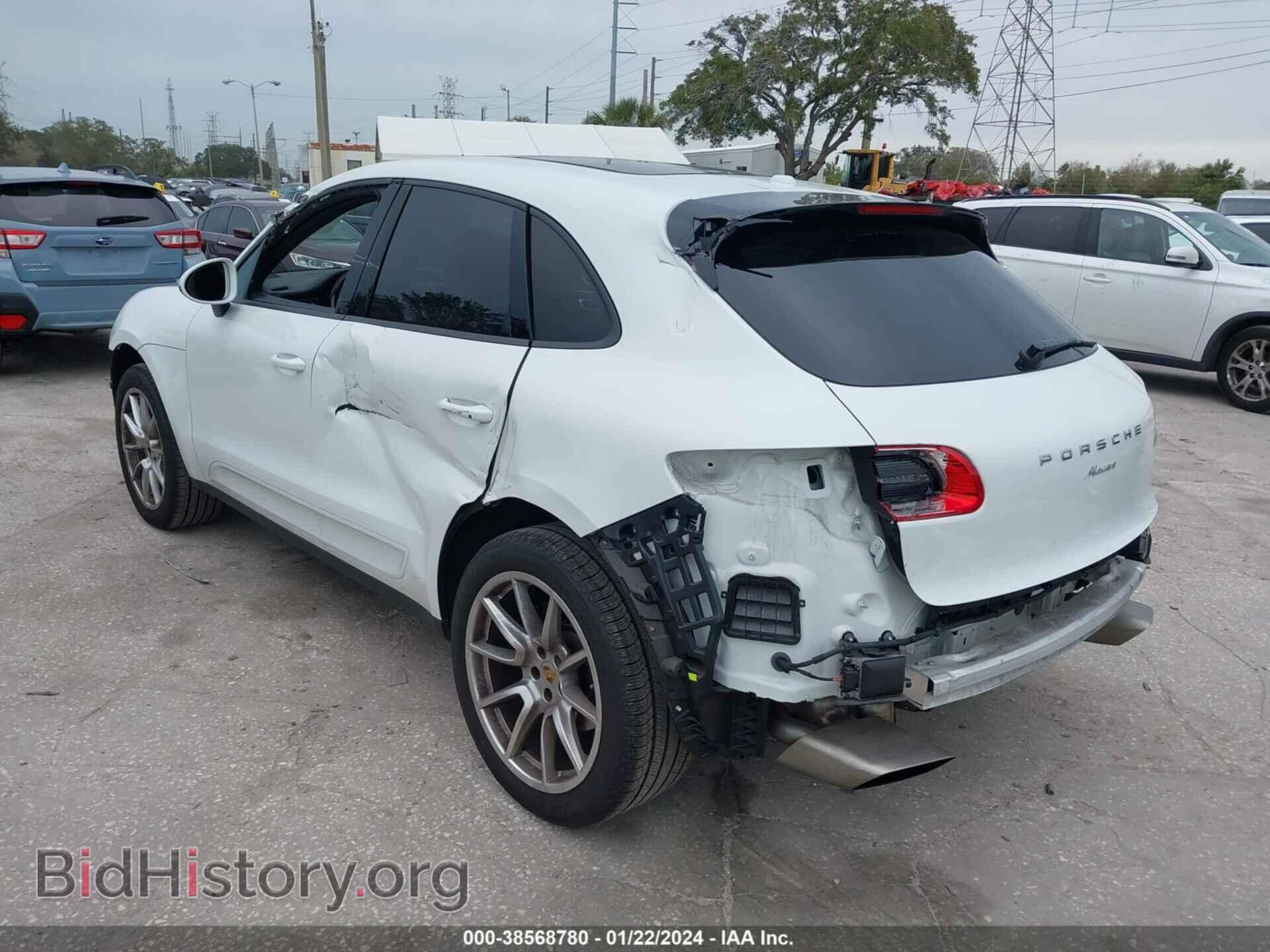 2018 PORSCHE MACAN - VIN: WP1AA2A52JLB07444 - Фото 3