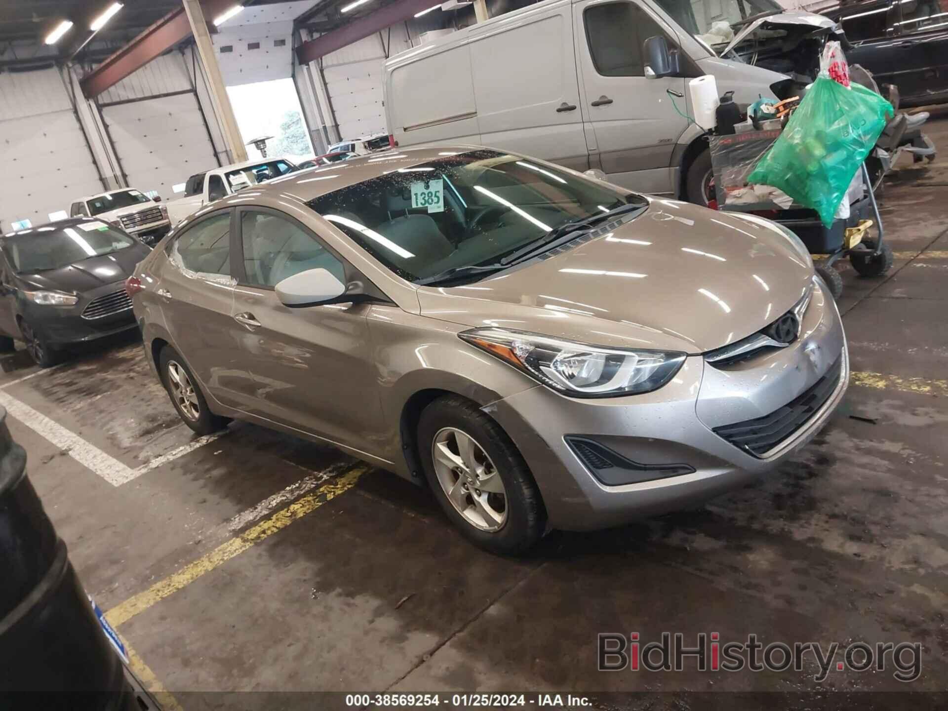 Photo 5NPDH4AE9EH510787 - HYUNDAI ELANTRA 2014