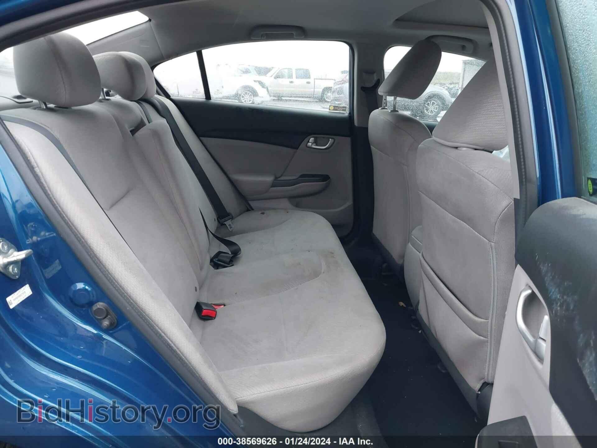 2013 HONDA CIVIC - VIN: 19XFB2F89DE275778 - Фото 8