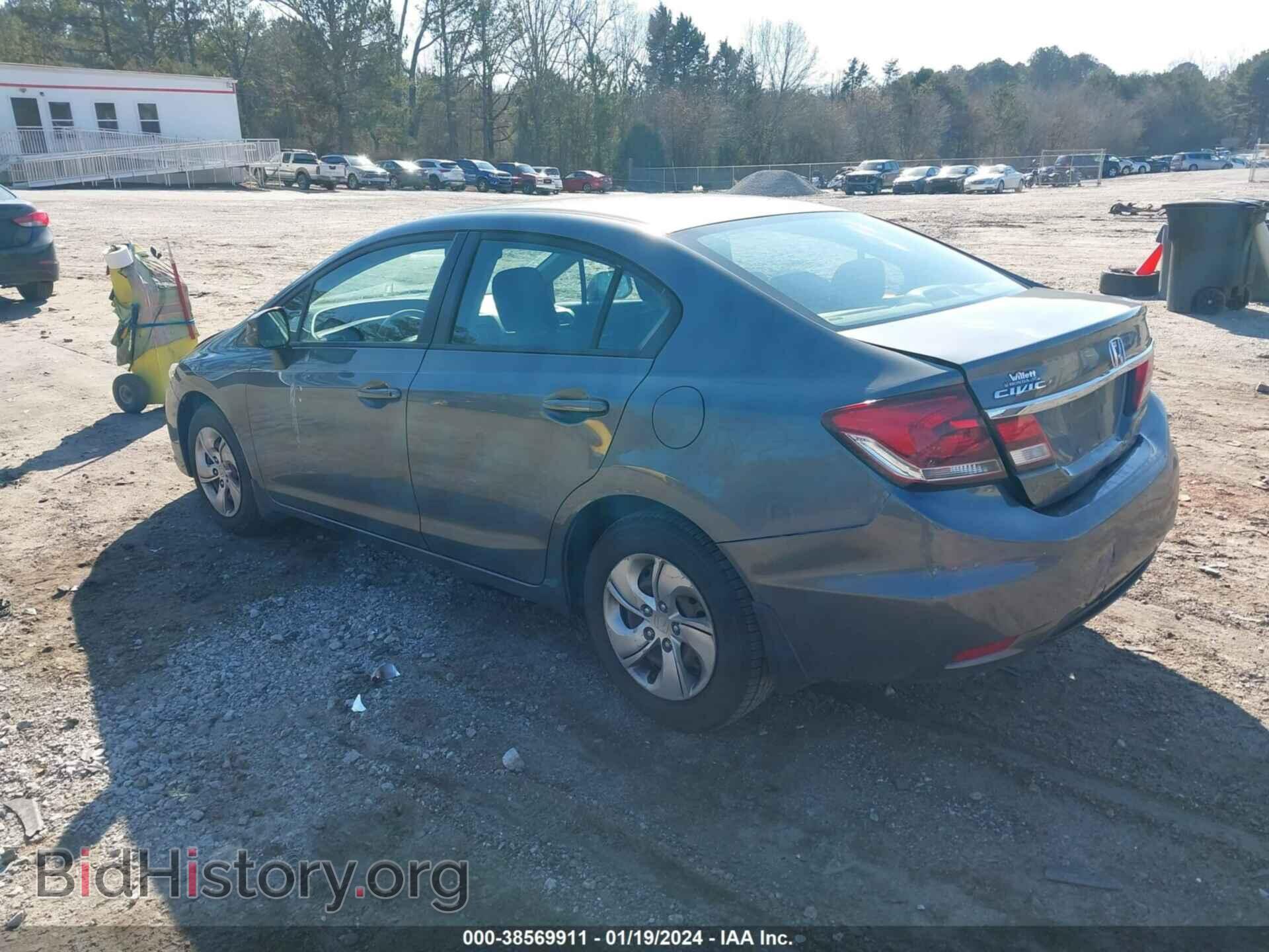 2013 HONDA CIVIC - VIN: 19XFB2F53DE004124 - Photo 3