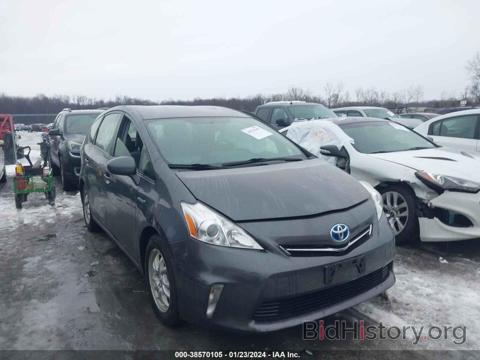 Photo JTDZN3EU4C3122918 - TOYOTA PRIUS V 2012