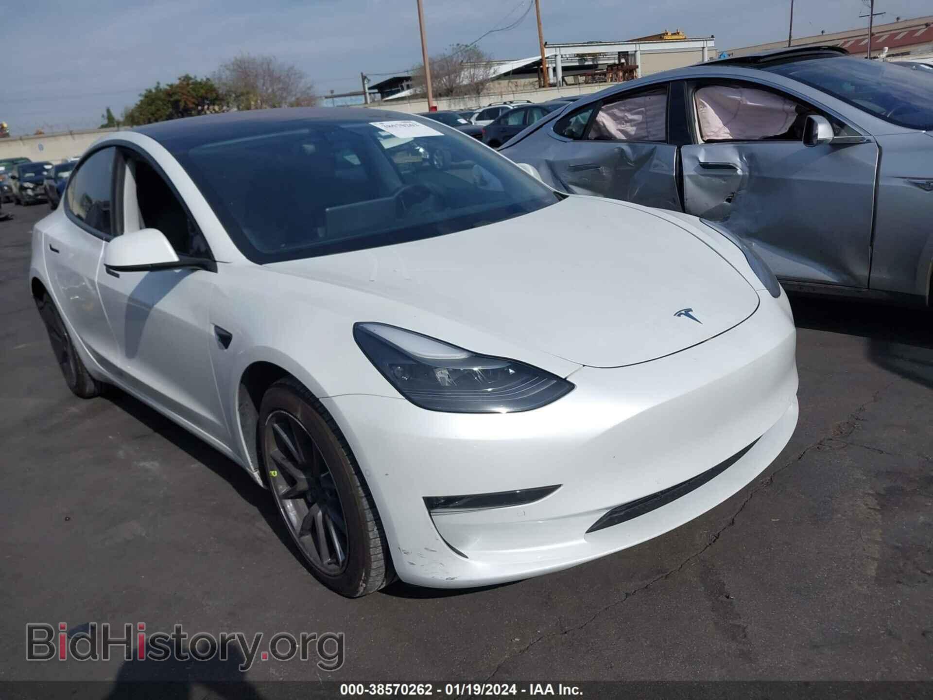 Фотография 5YJ3E1EBXMF938898 - TESLA MODEL 3 2021