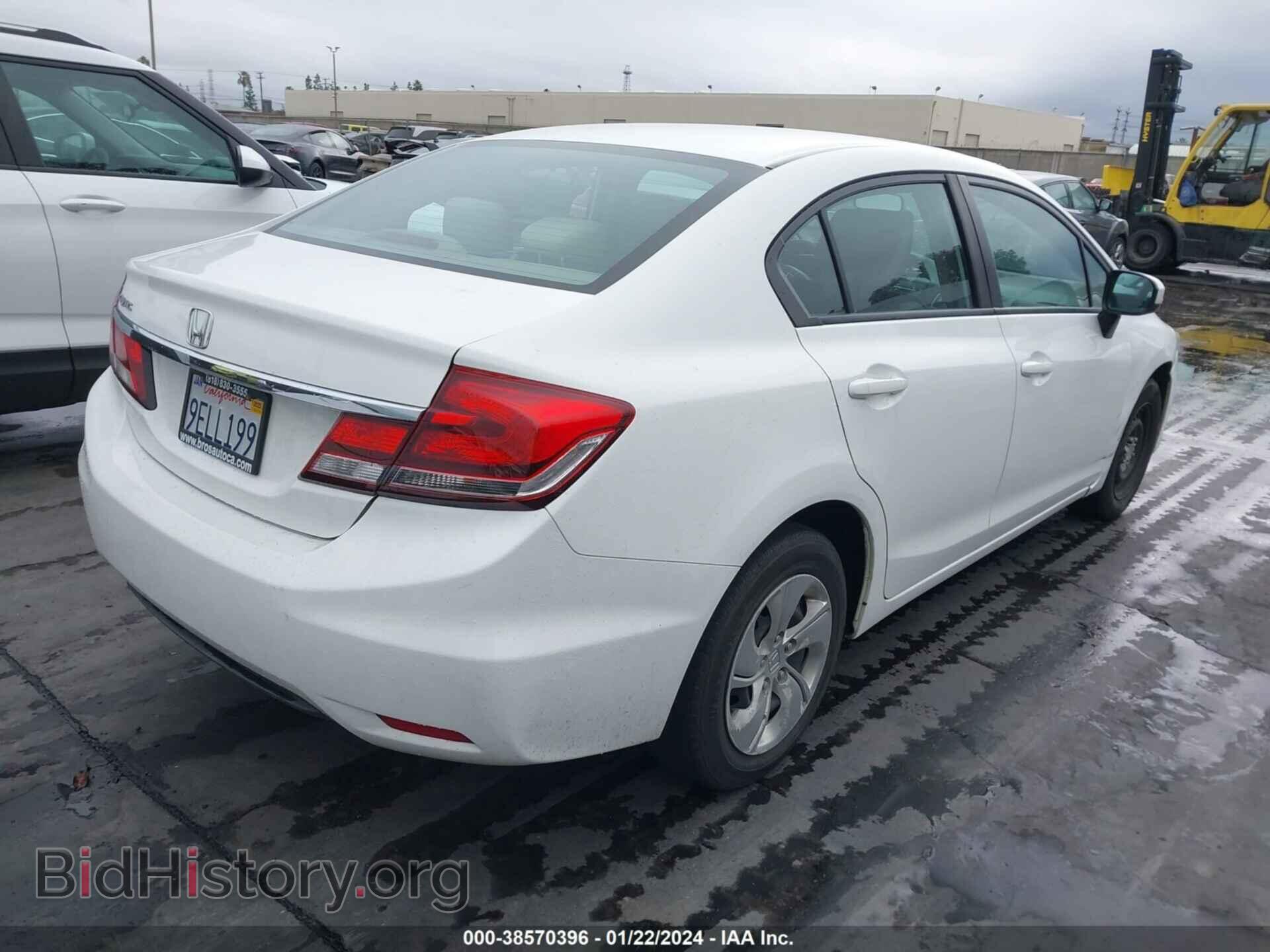 2014 HONDA CIVIC - VIN: 19XFB2F53EE218970 - Фото 4